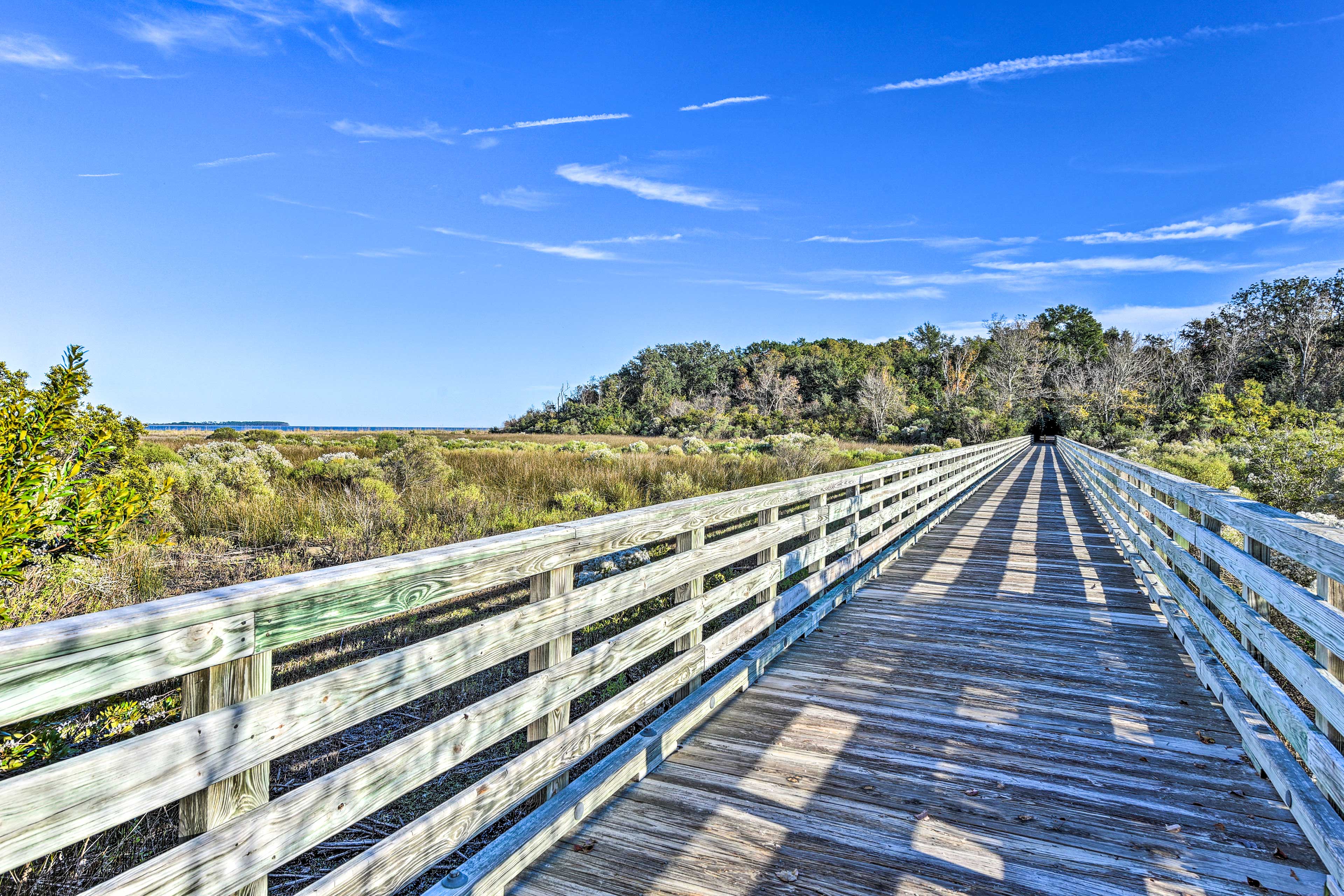 Fish Haul Beach Park & Marsh Viewing Boardwalk (No Beach Access)