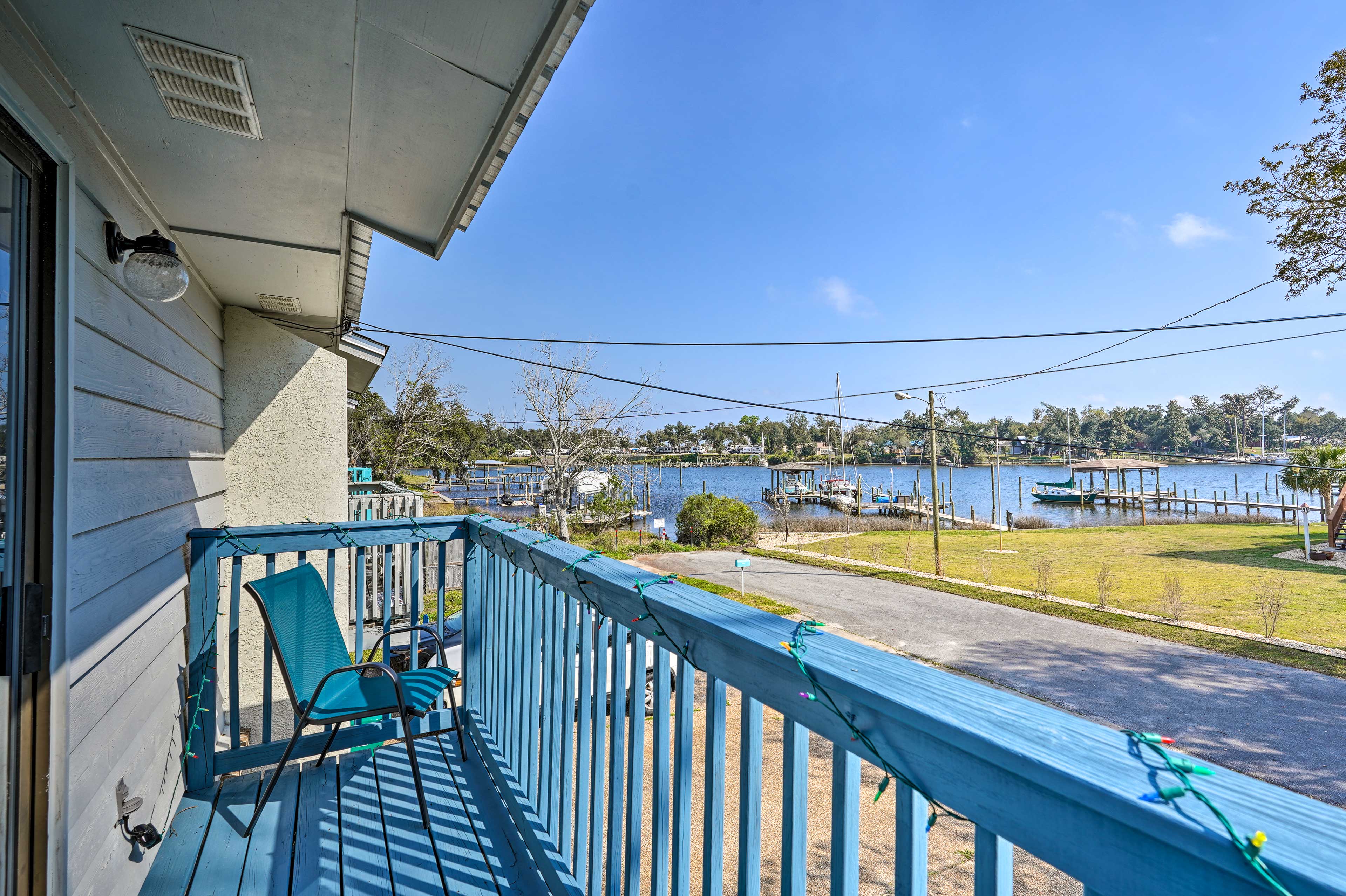 Private Balcony | Water Views | 4 Mi to Tyndall Air Force Base