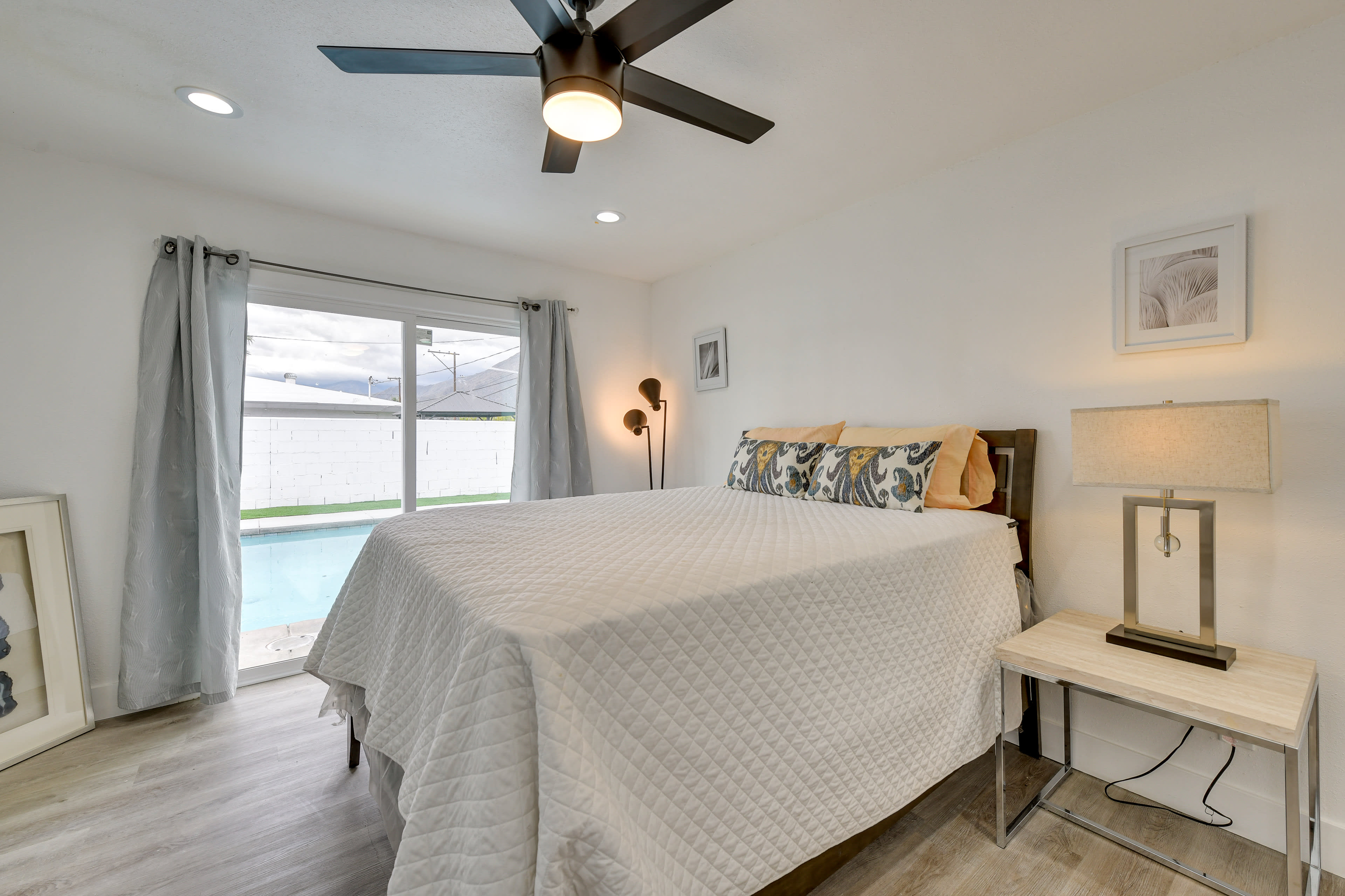 Bedroom 3 | Queen Bed | Ceiling Fans