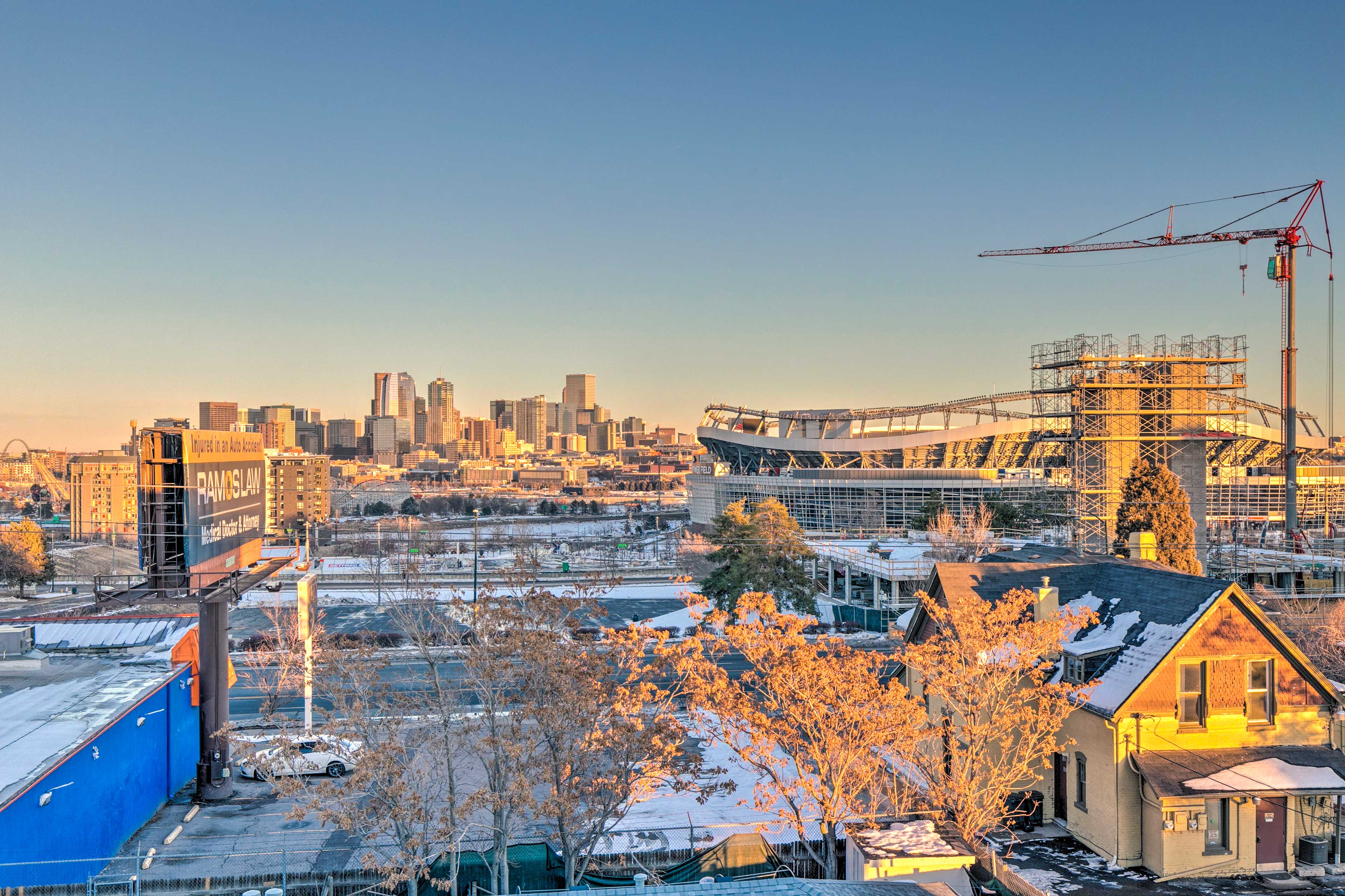 View From Rooftop | 1 Block to Mile High