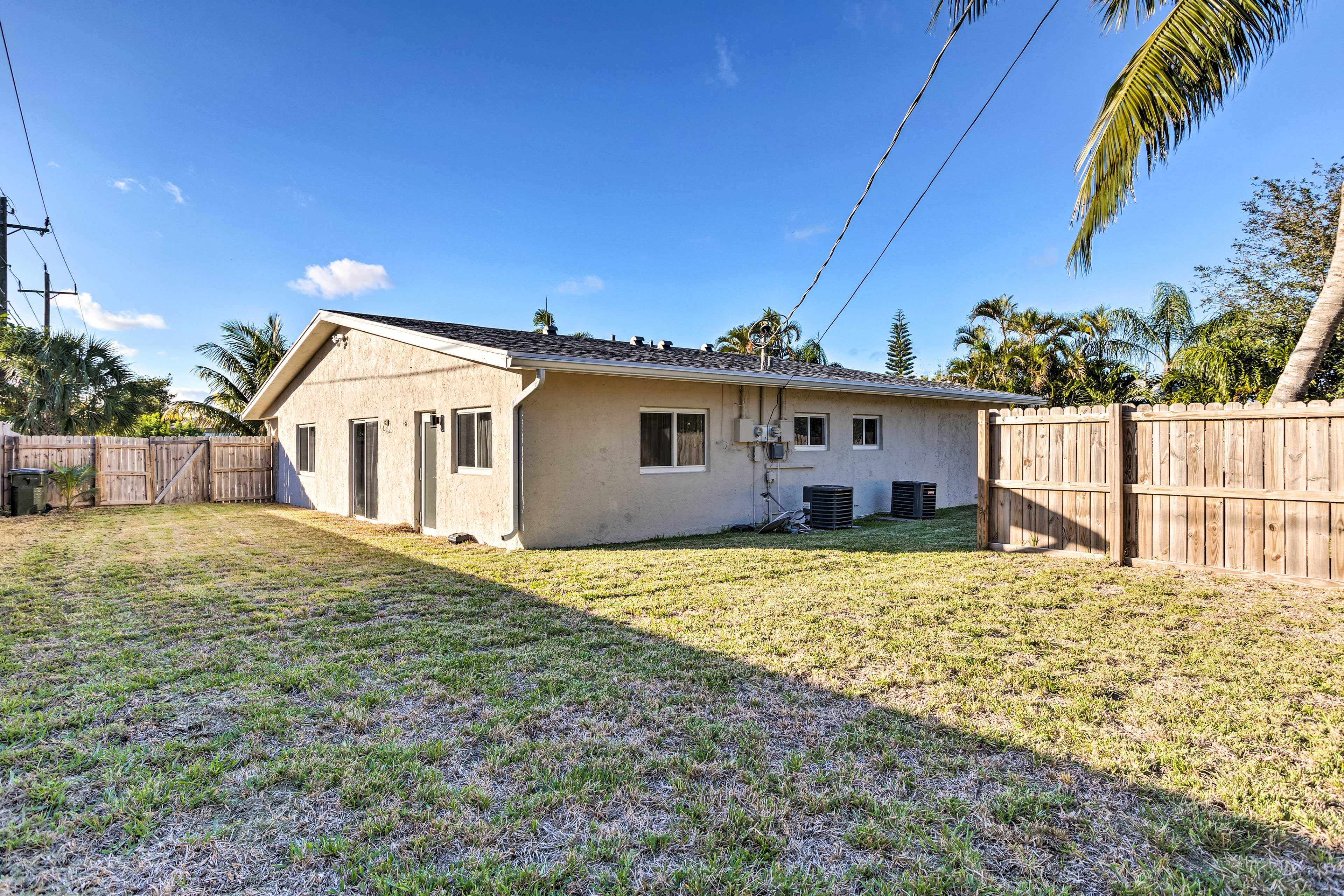 Yard Space | Connected to Other Duplex Unit