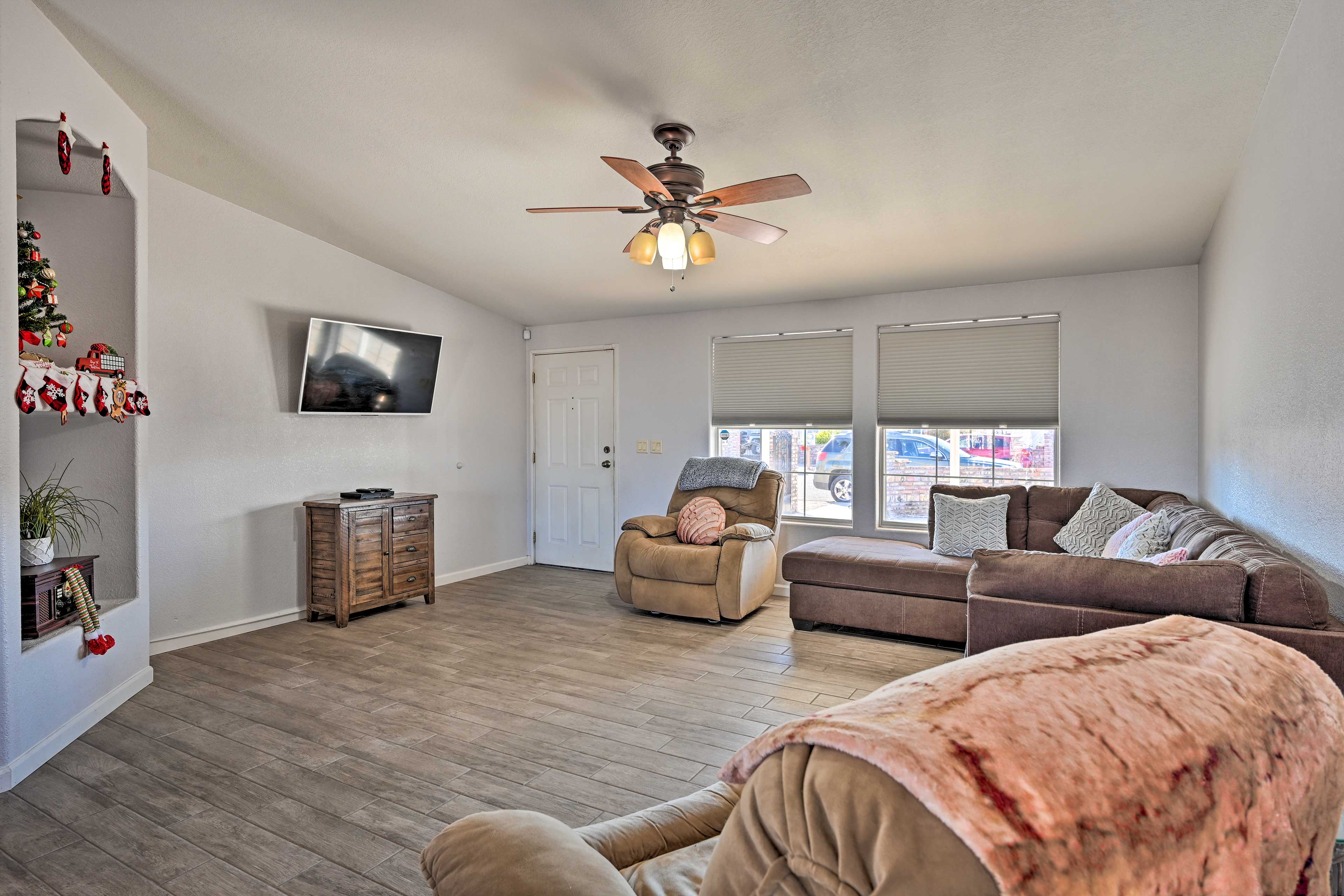 Yuma Vacation Rental | 3BR | 2BA | 1,500 Sq Ft | 1 Step to Enter