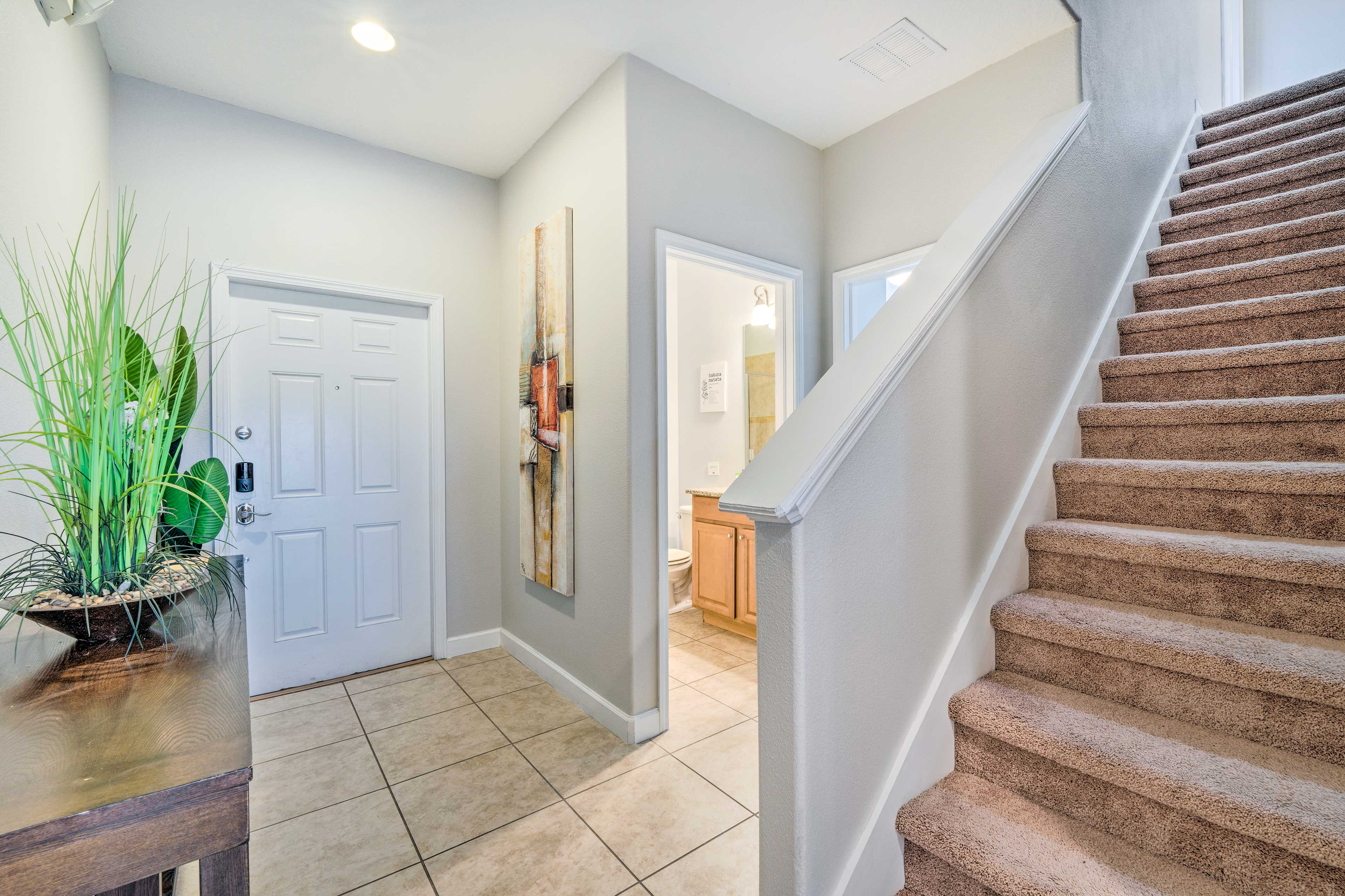 Stairs to Access Bedrooms