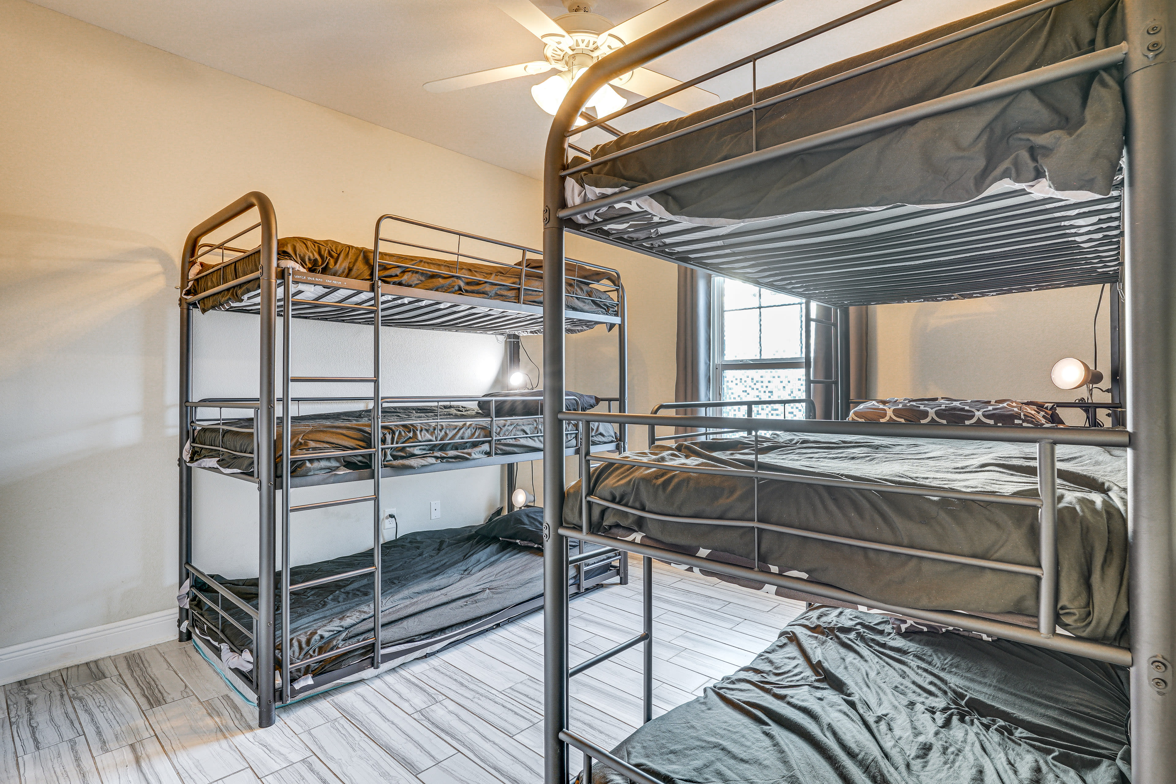 Bedroom 3 | 2 Triple Twin Bunk Beds | Smart TV