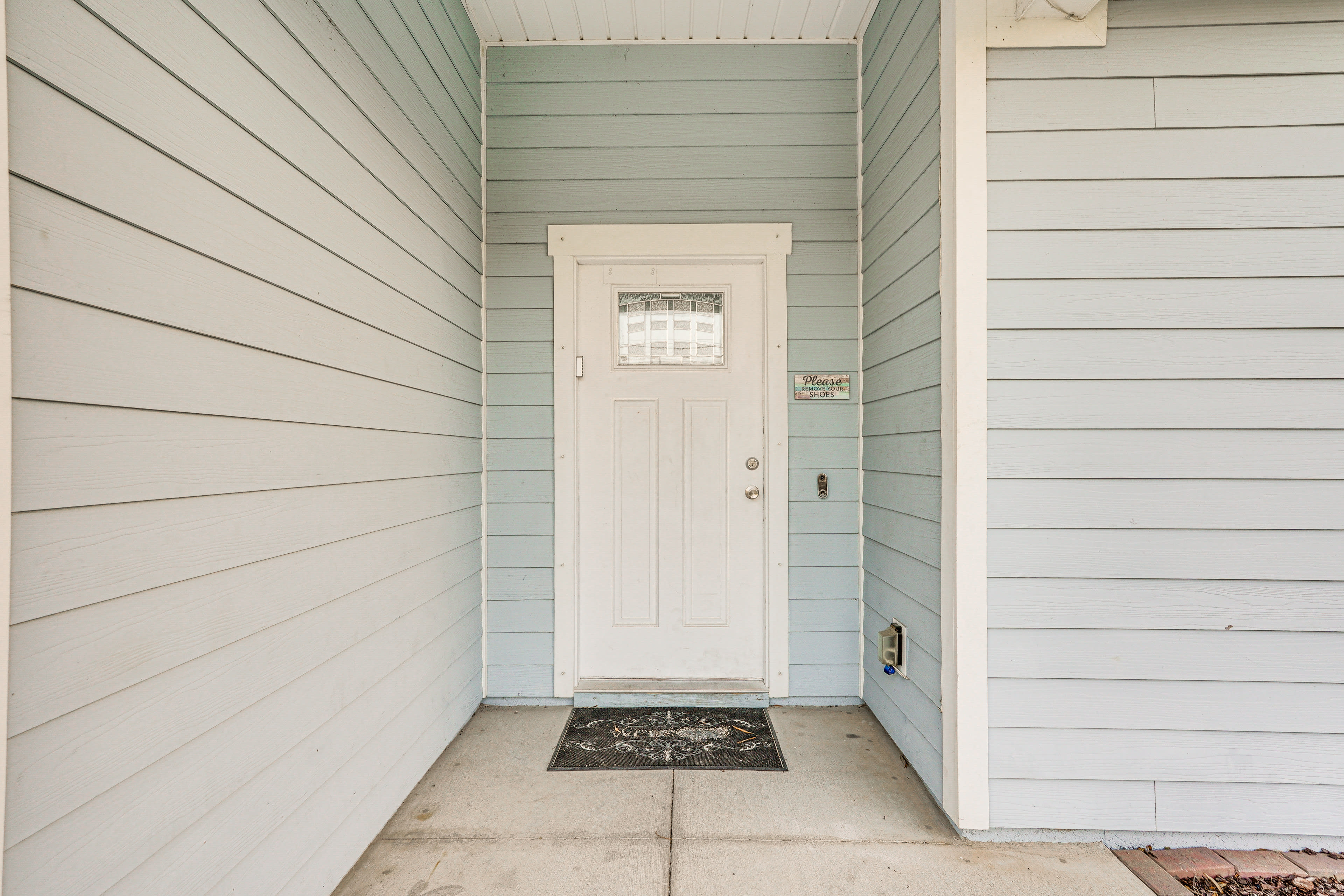 Front Entrance | 5 Exterior Security Cameras