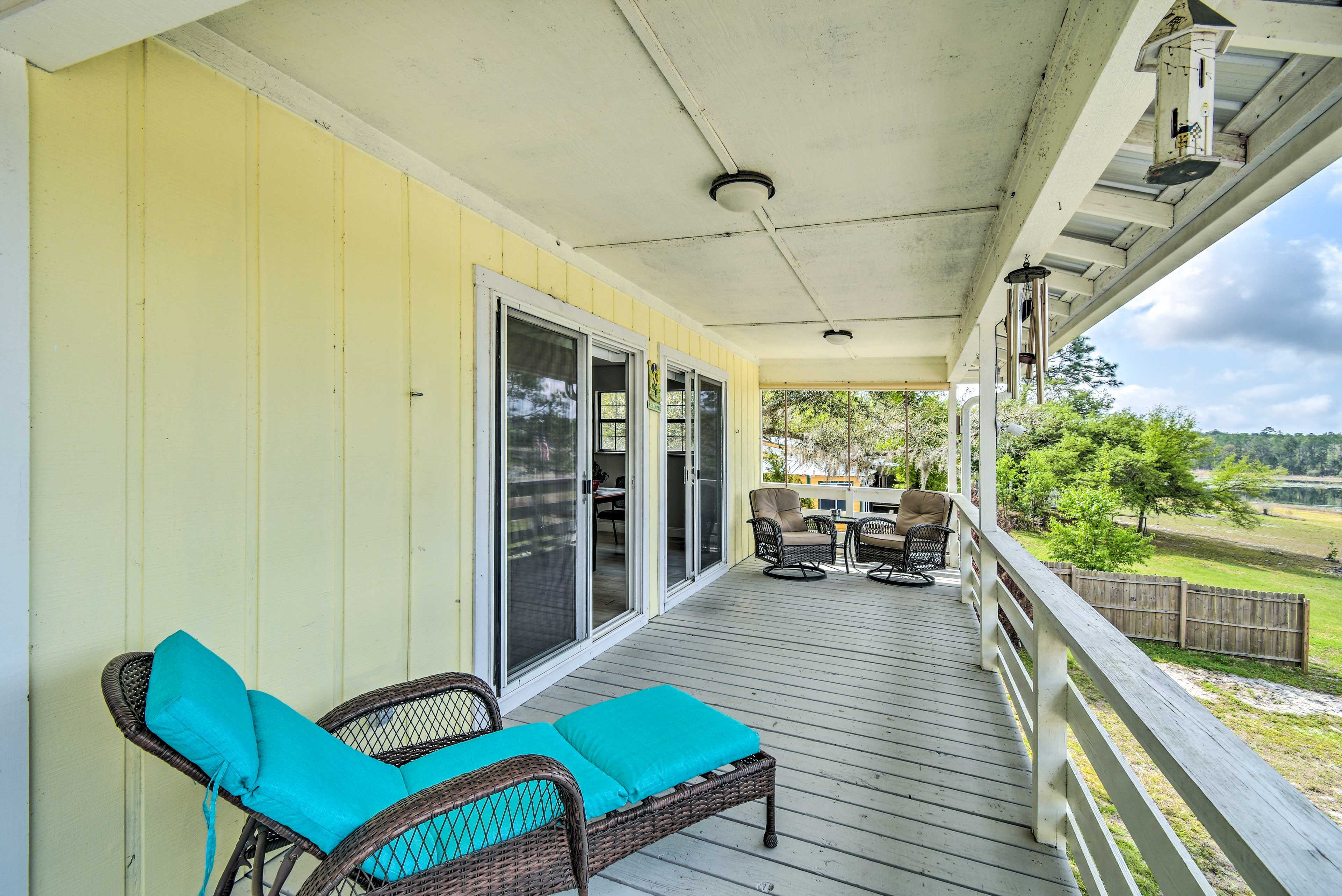 Furnished Balcony | Water Views