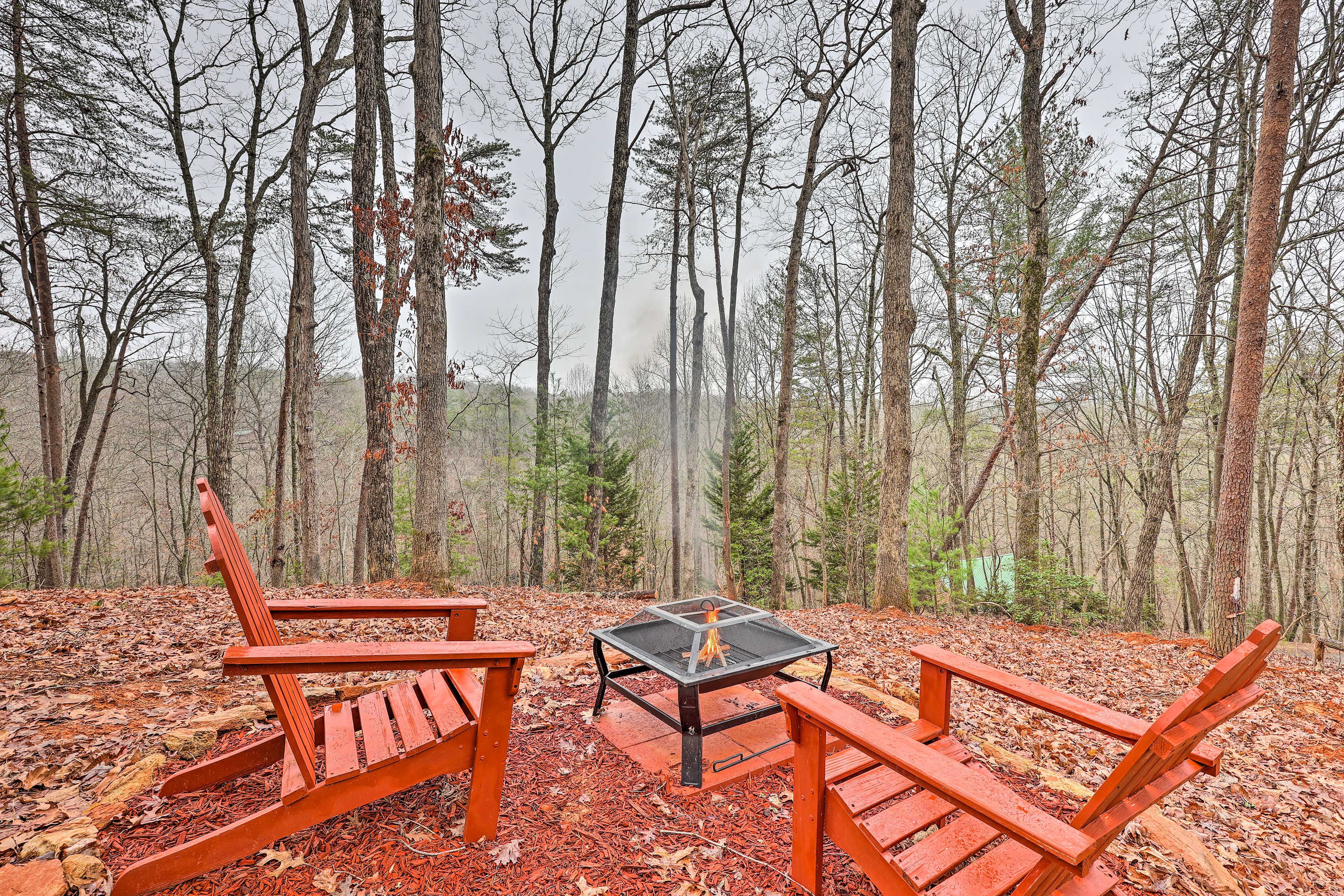 Blue Ridge Vacation Rental | 2BR | 2BA | 990 Sq Ft | Step-Free Entry