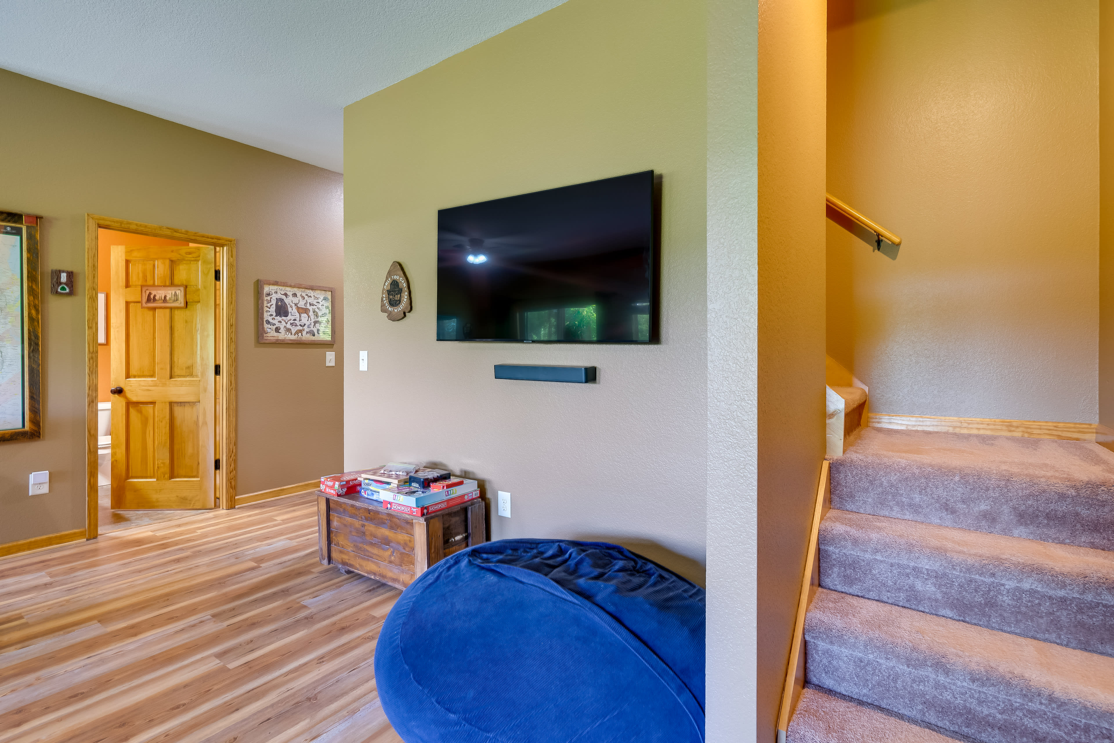 Downstairs Game Room | Smart TV