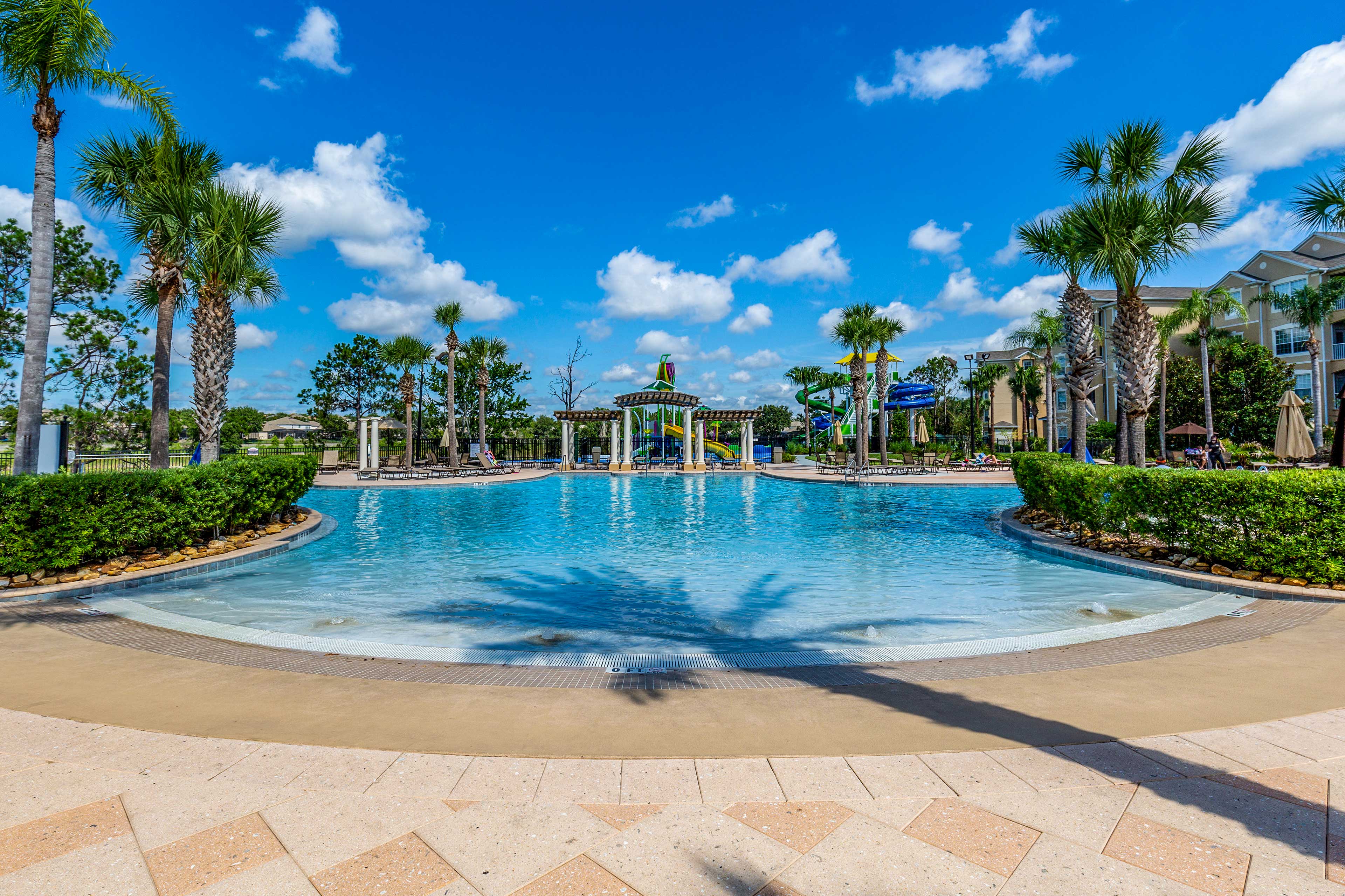 Community Amenities | Heated Pool | Water Park | Basketball & Volleyball Courts