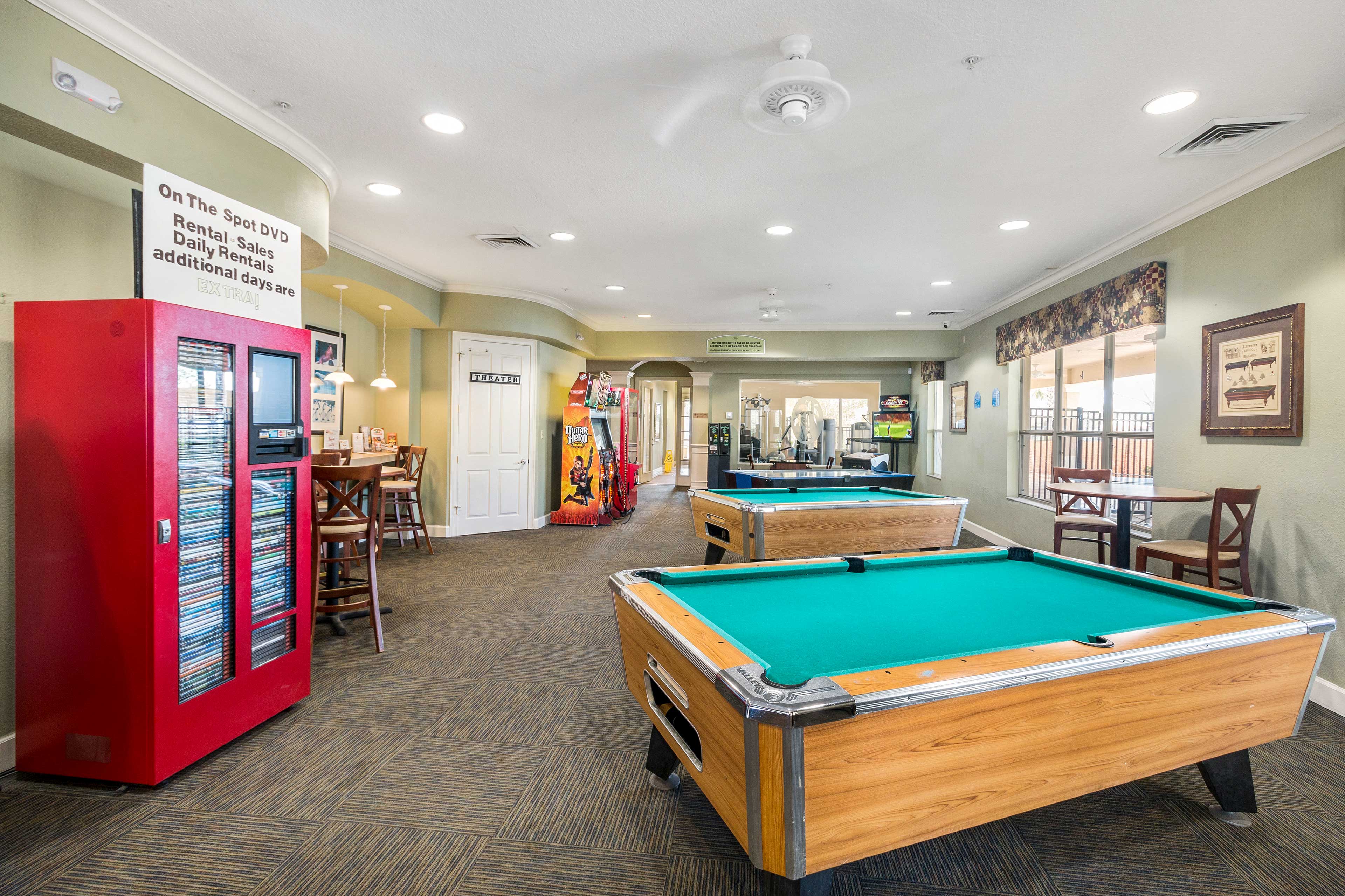 Community Amenities | Game Room | Fitness Center | Theater | Clubhouse