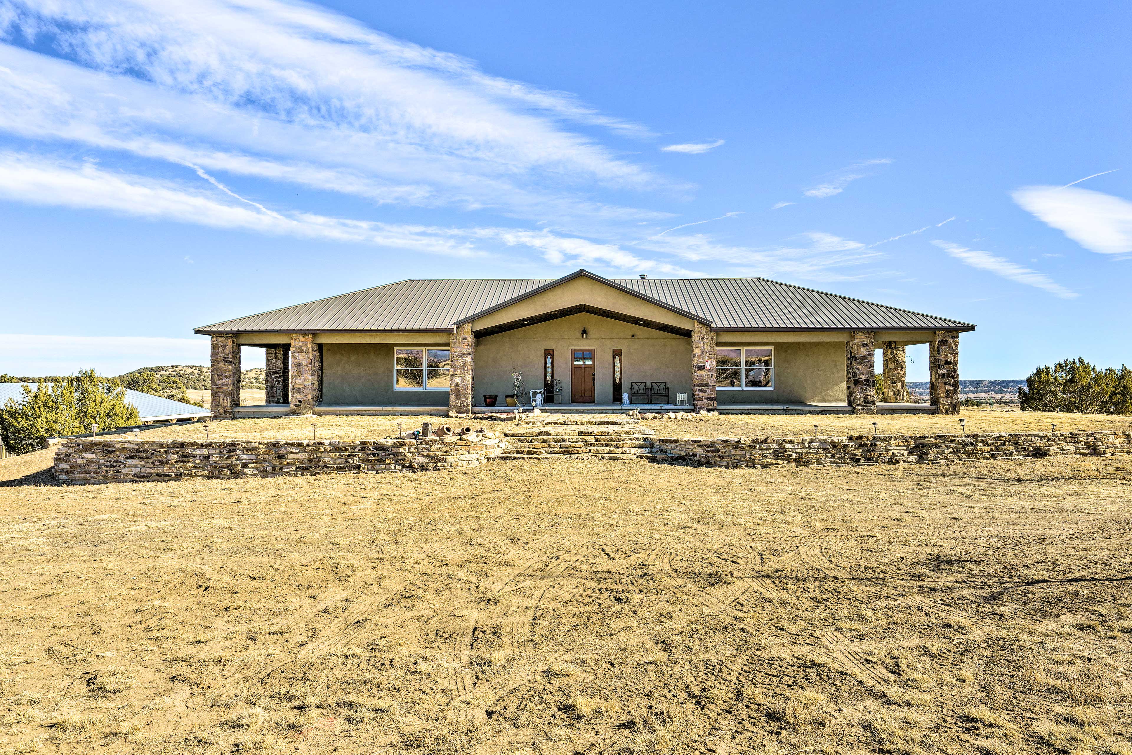 Home Exterior | Free WiFi | Panoramic Mountain Views | 67 Mi to Colorado Springs