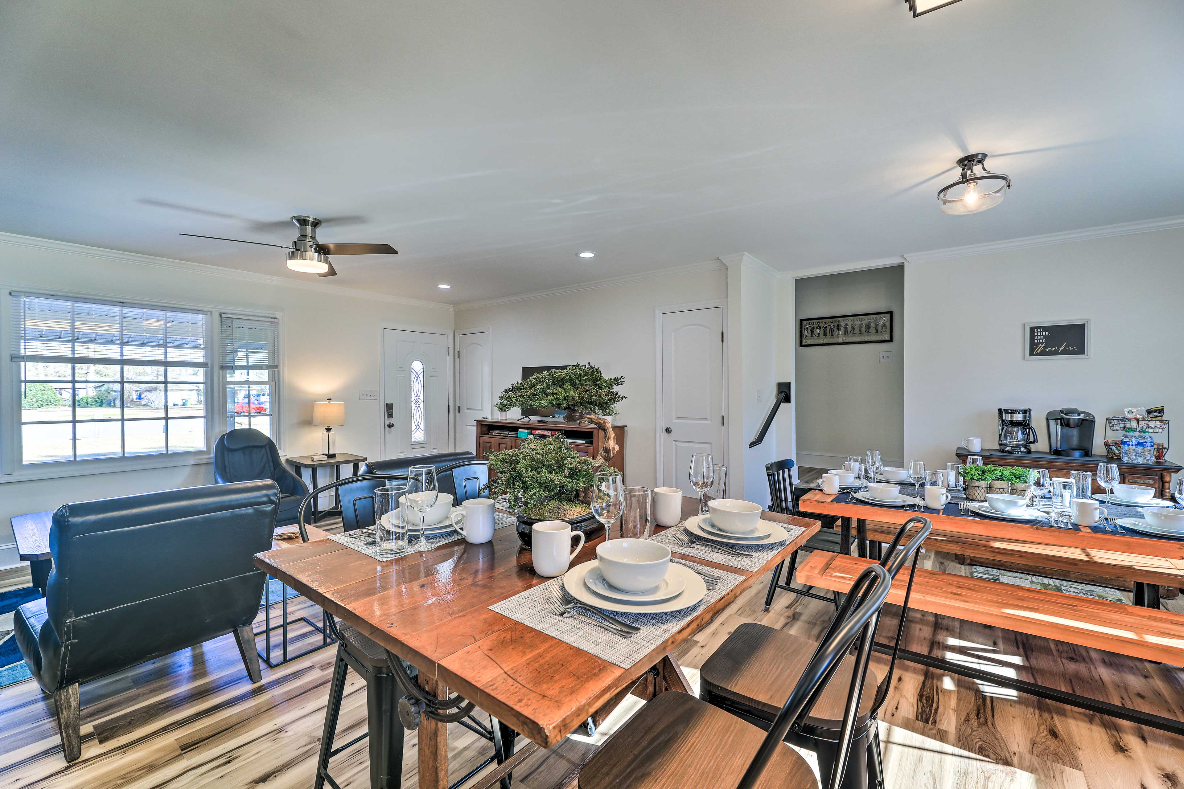 Dining Area | Main Level | Dishware + Flatware