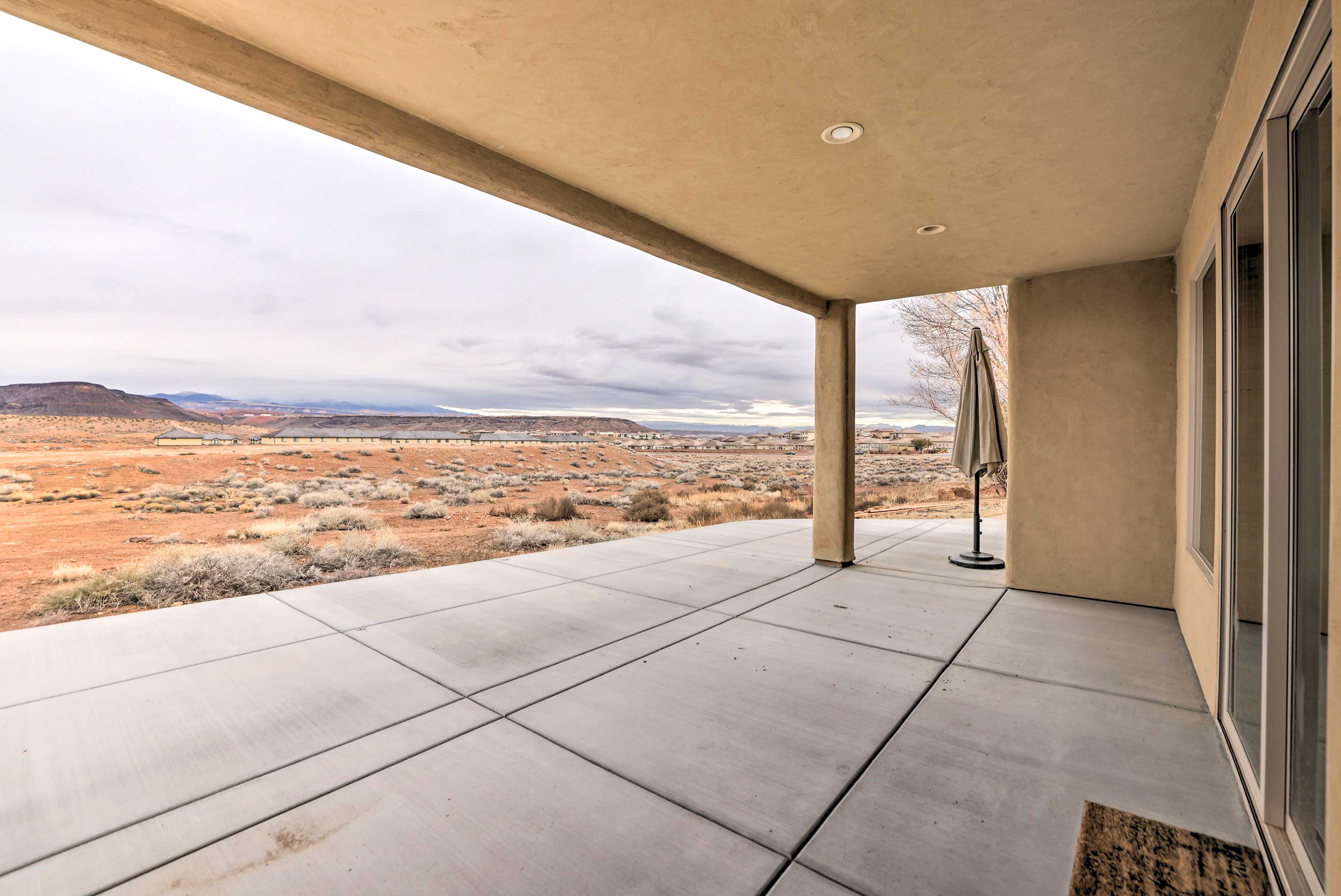 Covered Patio Space