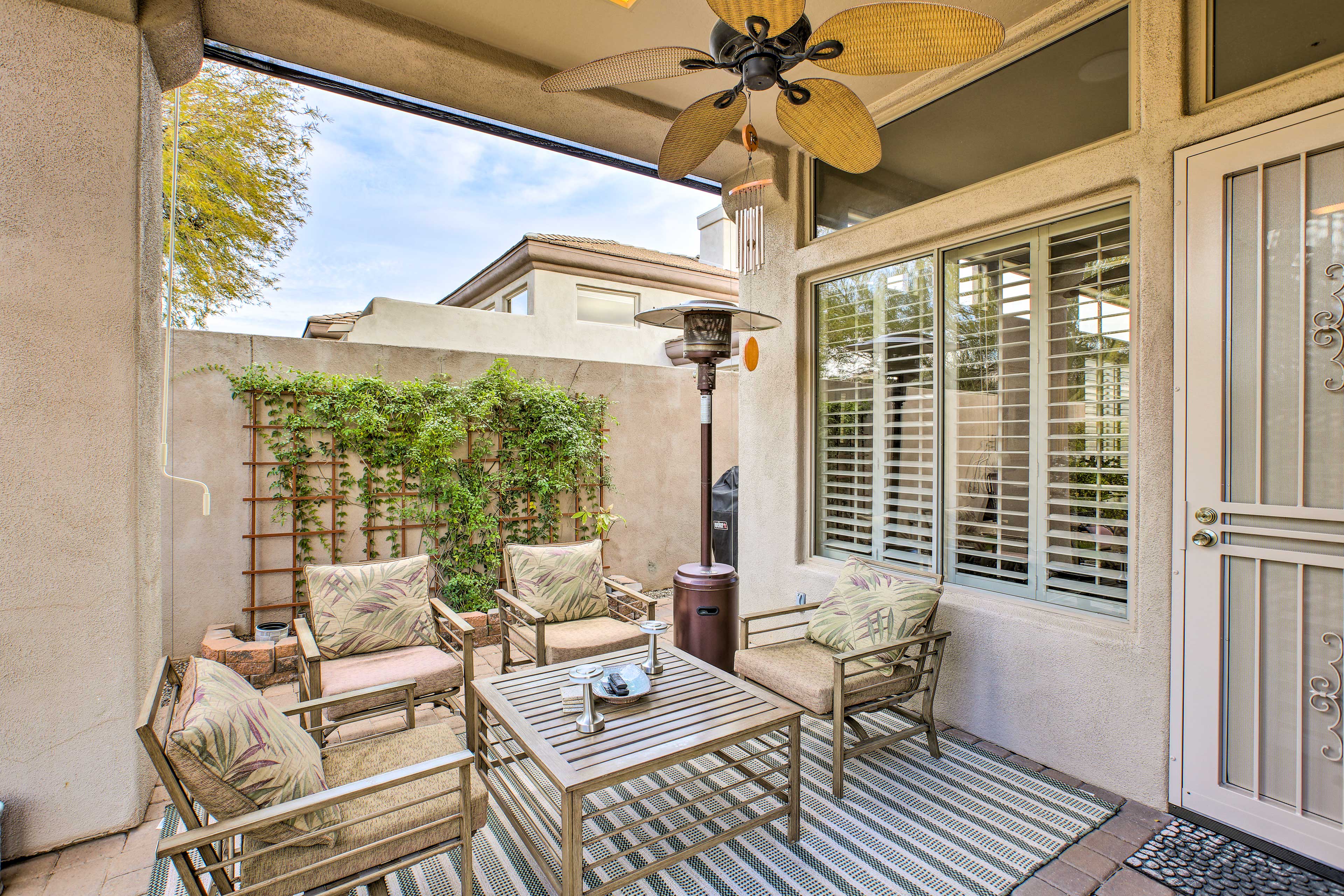 Patio | Outdoor Seating & Dining | Smart TV | Wine Cooler | Outdoor Heater