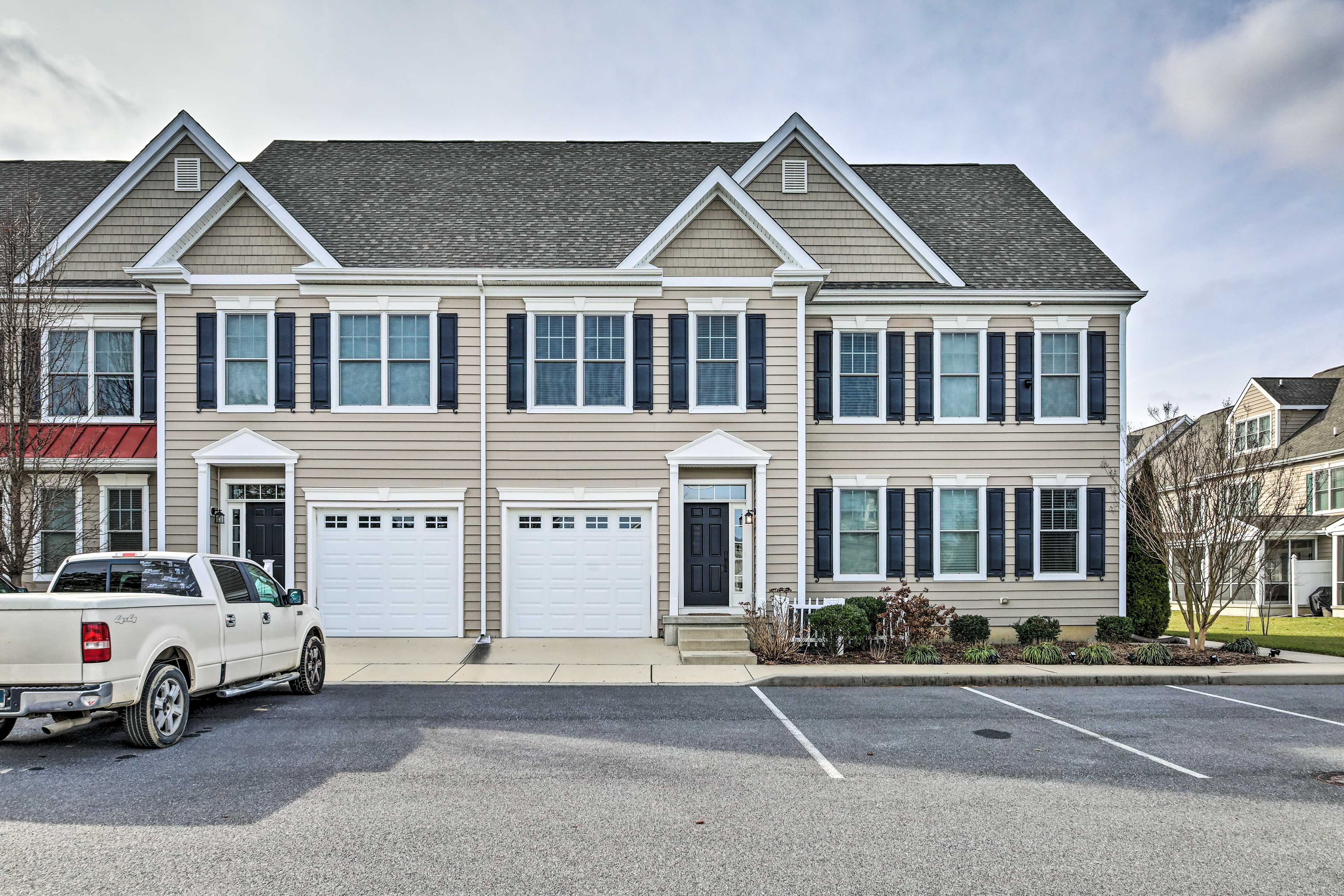 Townhome Exterior | 2-Story Home