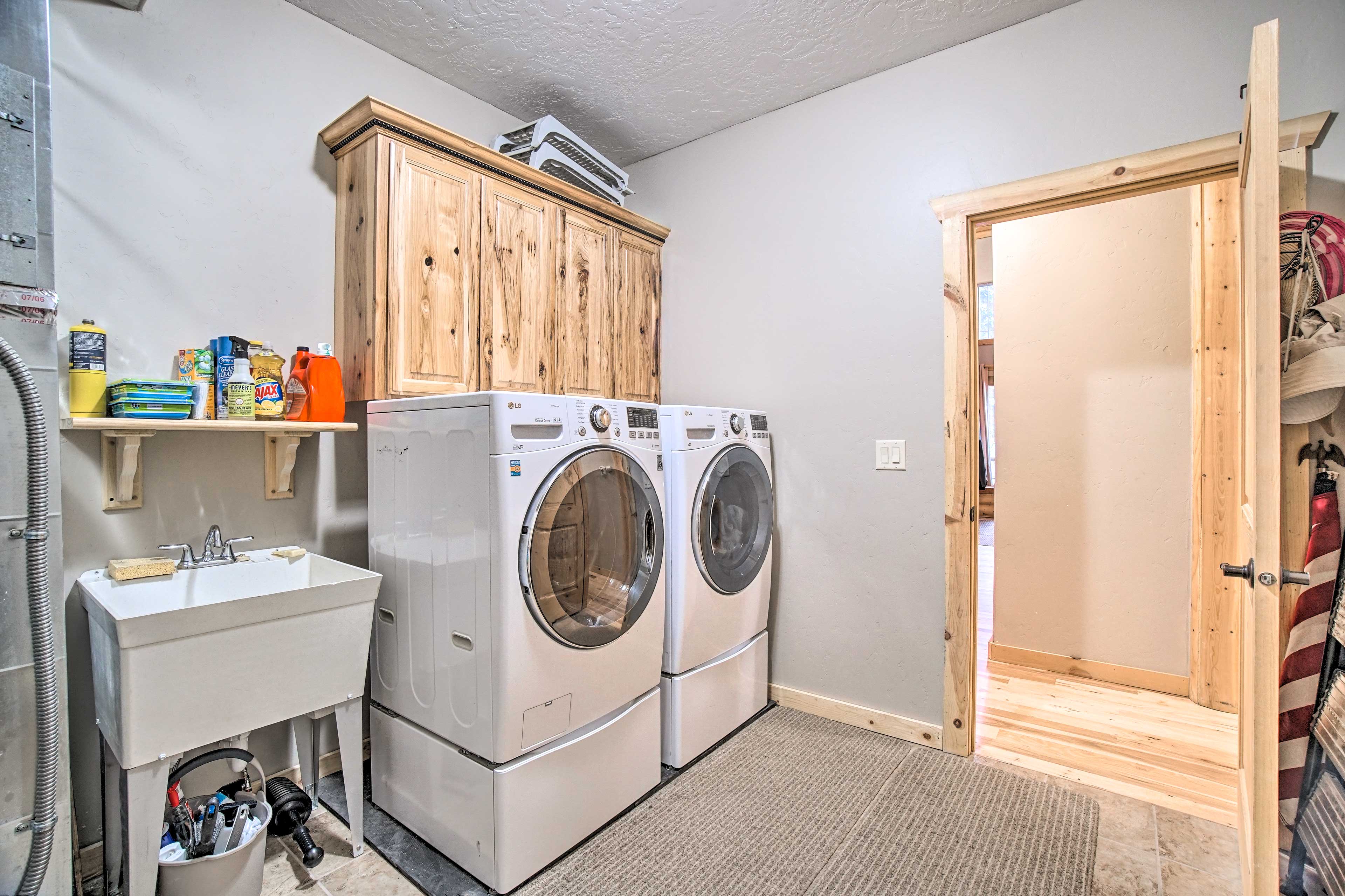 Laundry Area | Washer/Dryer | Laundry Detergent