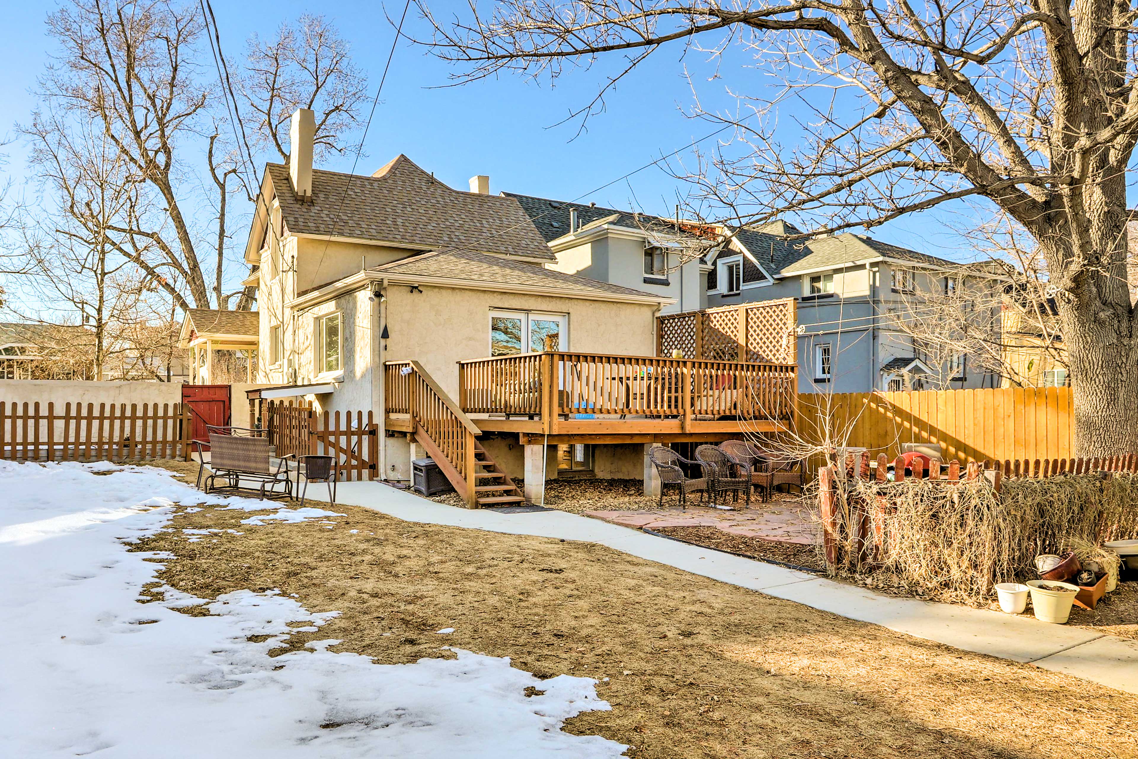 Apartment Exterior | Basement Unit | ~24 Mi to Barr Lake State Park