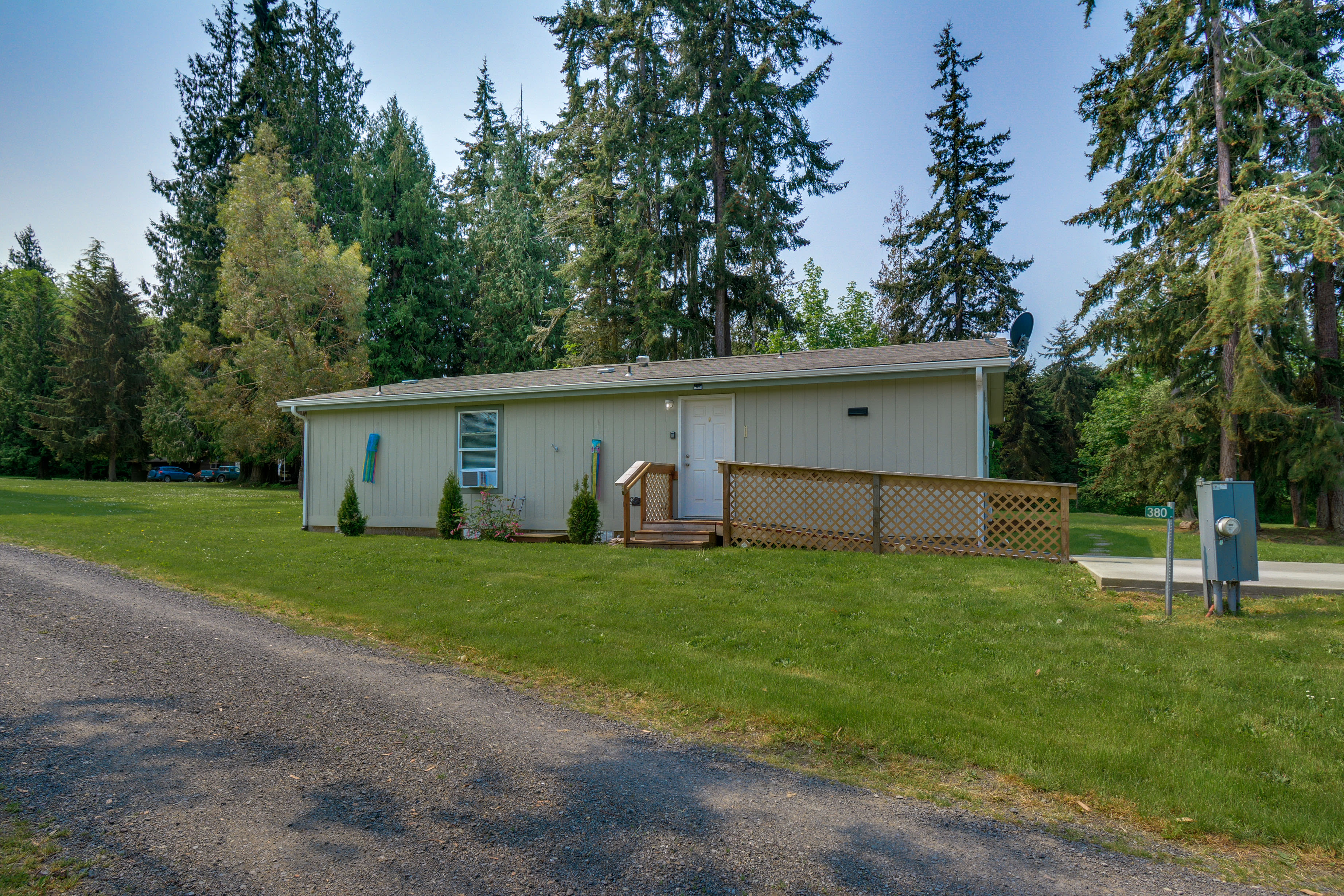 Exterior | Single-Story Home | Spacious Yard