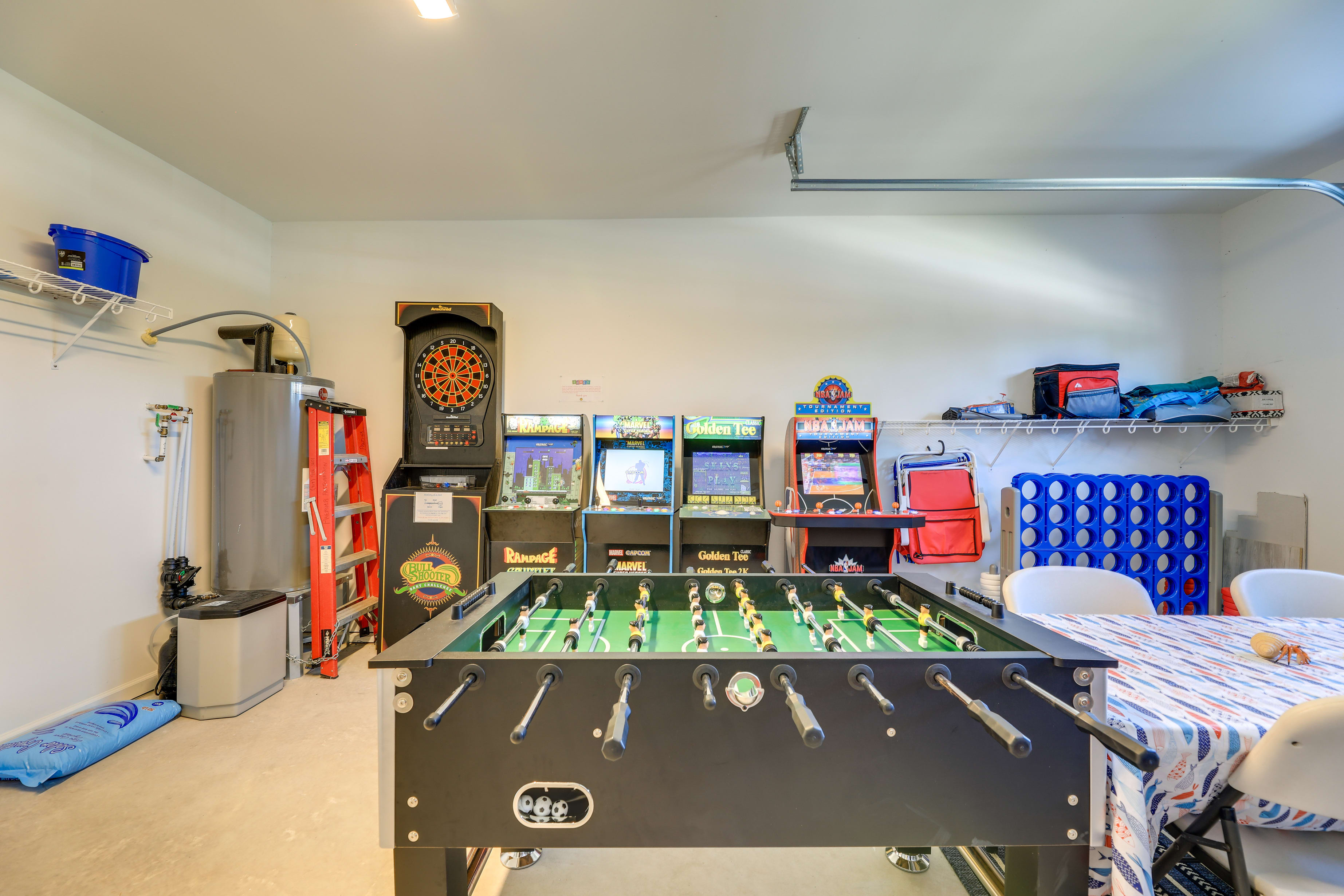 Game Room | Electronic Dartboard | Arcade Games | Beach Gear | Towel Drying Rack