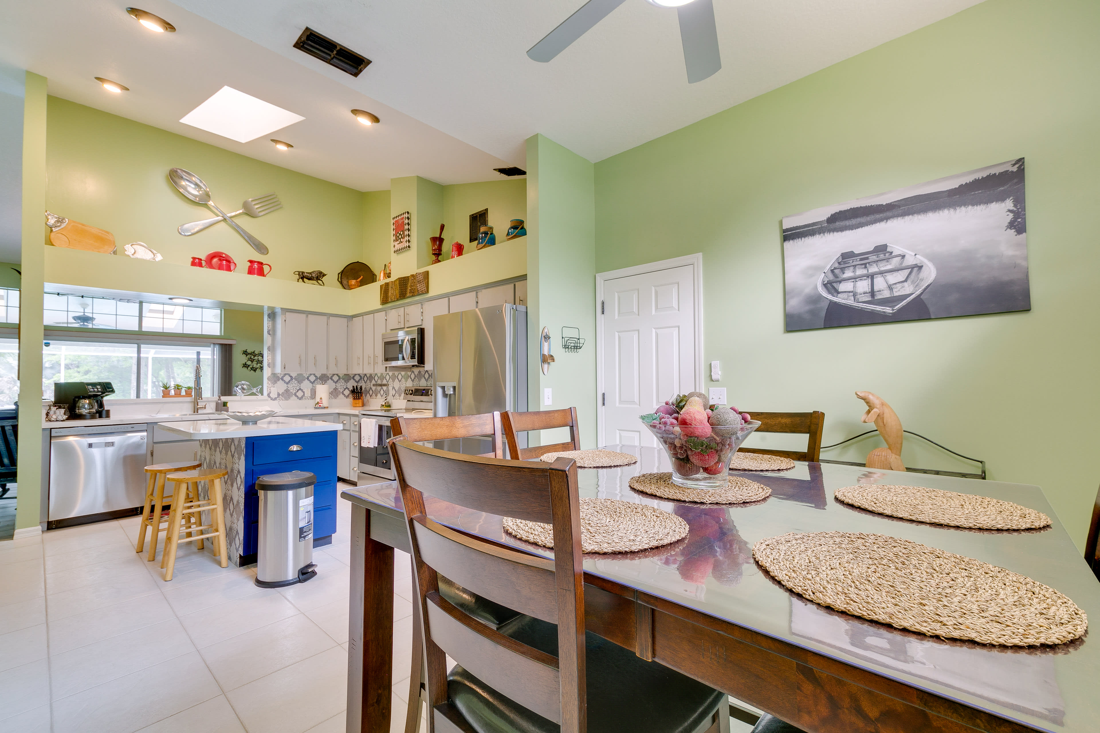 Dining Area | Main Level | Dishware + Flatware