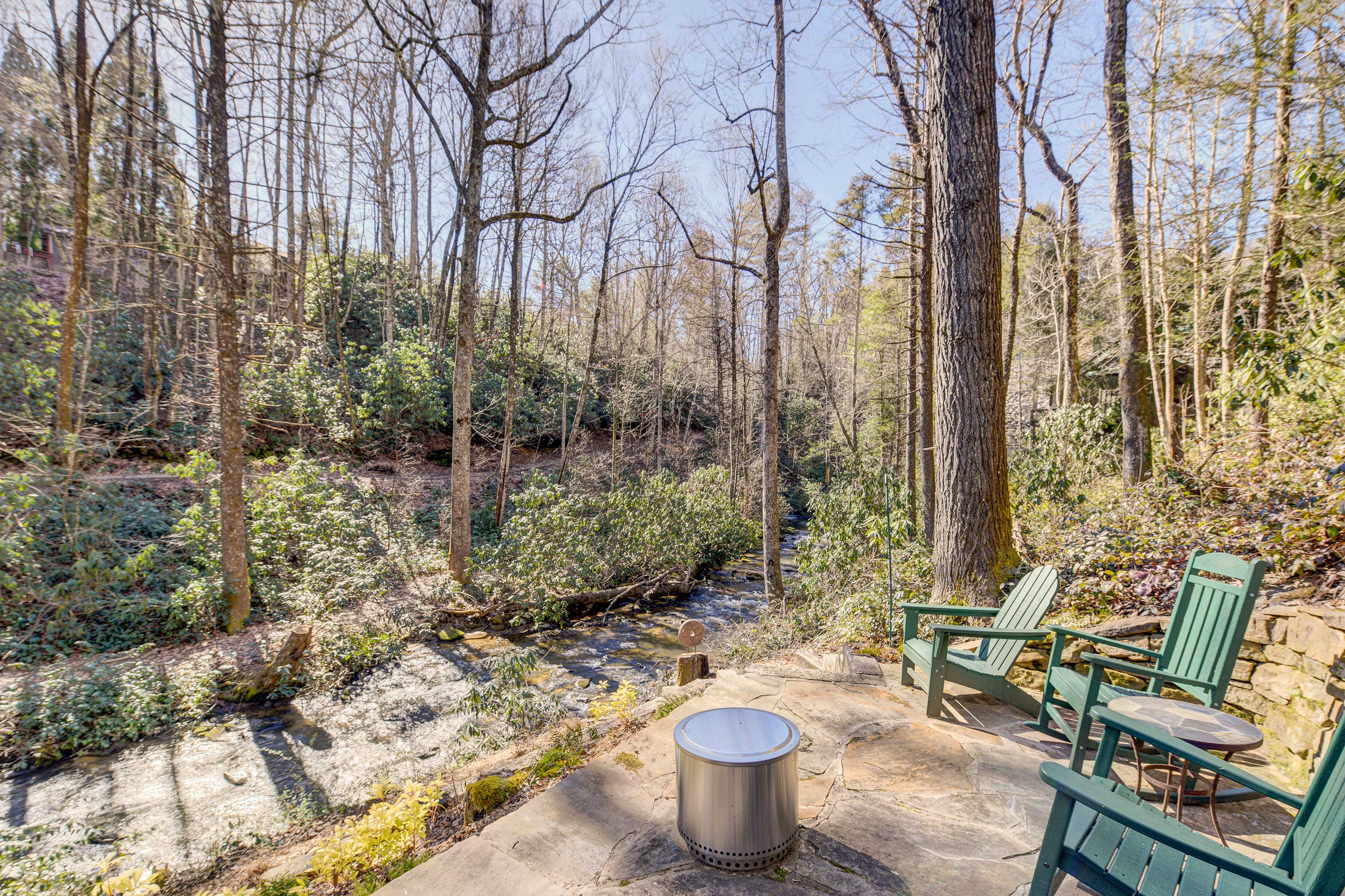 Fire Pit | Creek Views