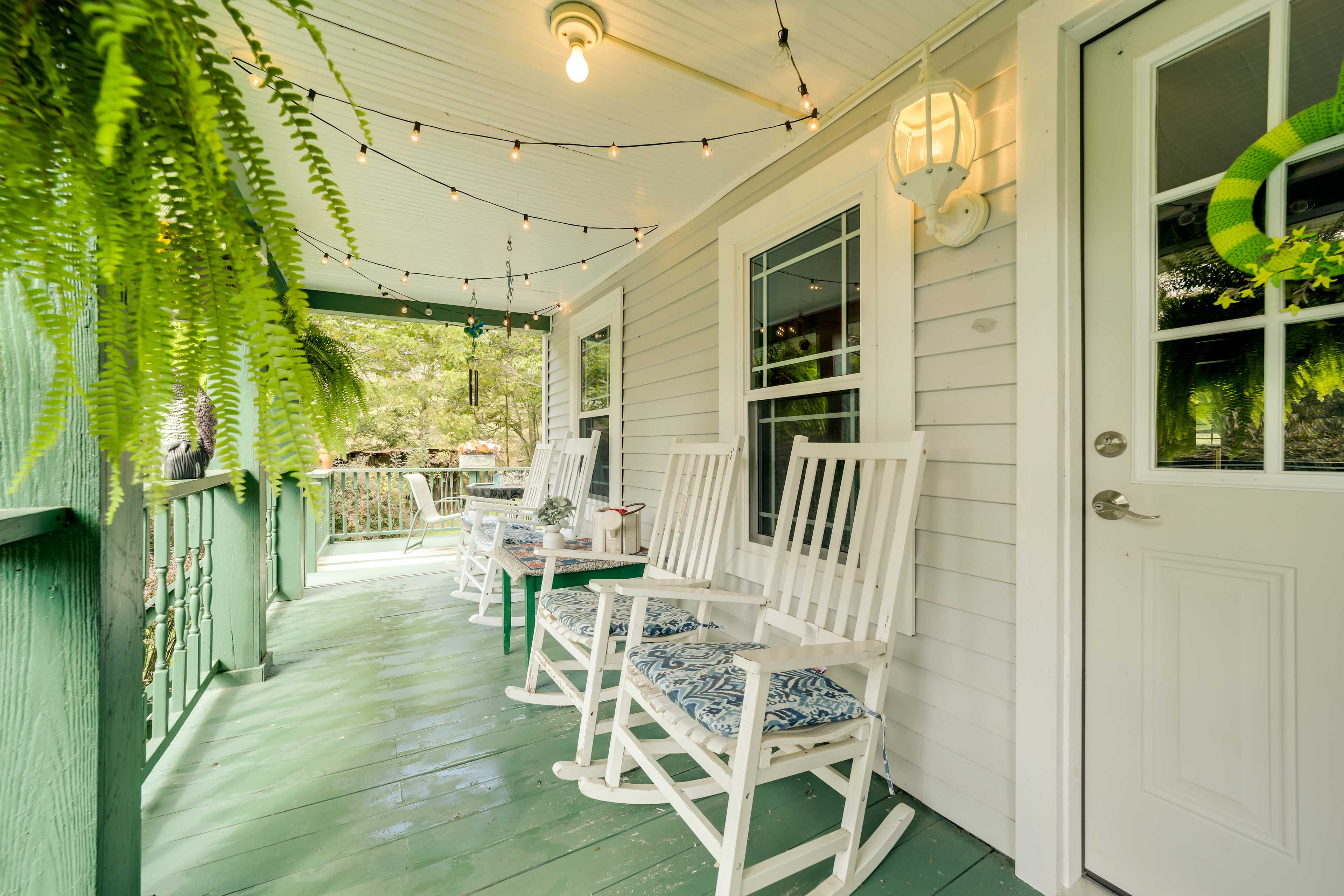 Porch w/ Rocking Chairs