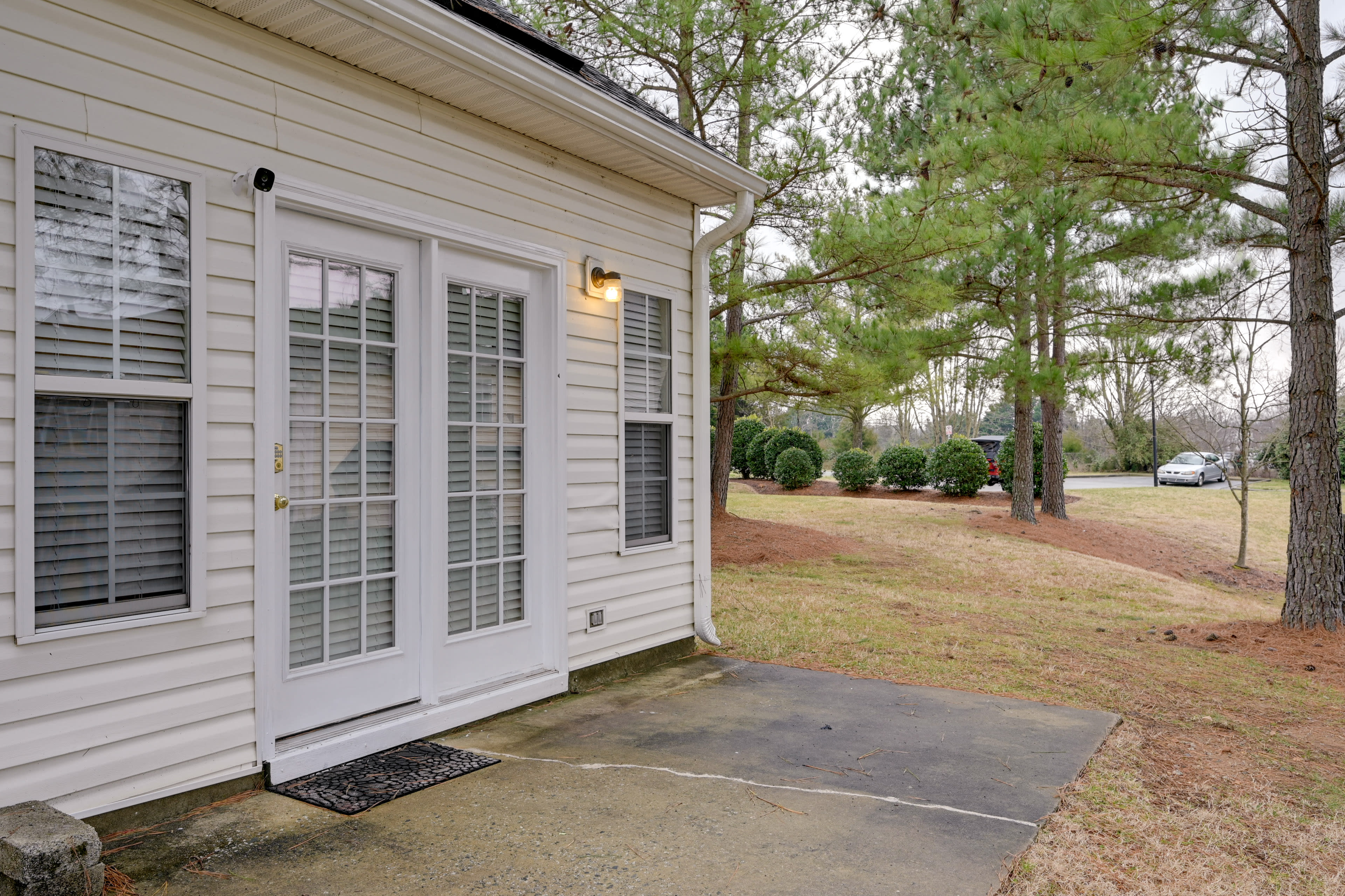 Back Entrance | Patio | 2 Exterior Security Cameras (Facing Out)