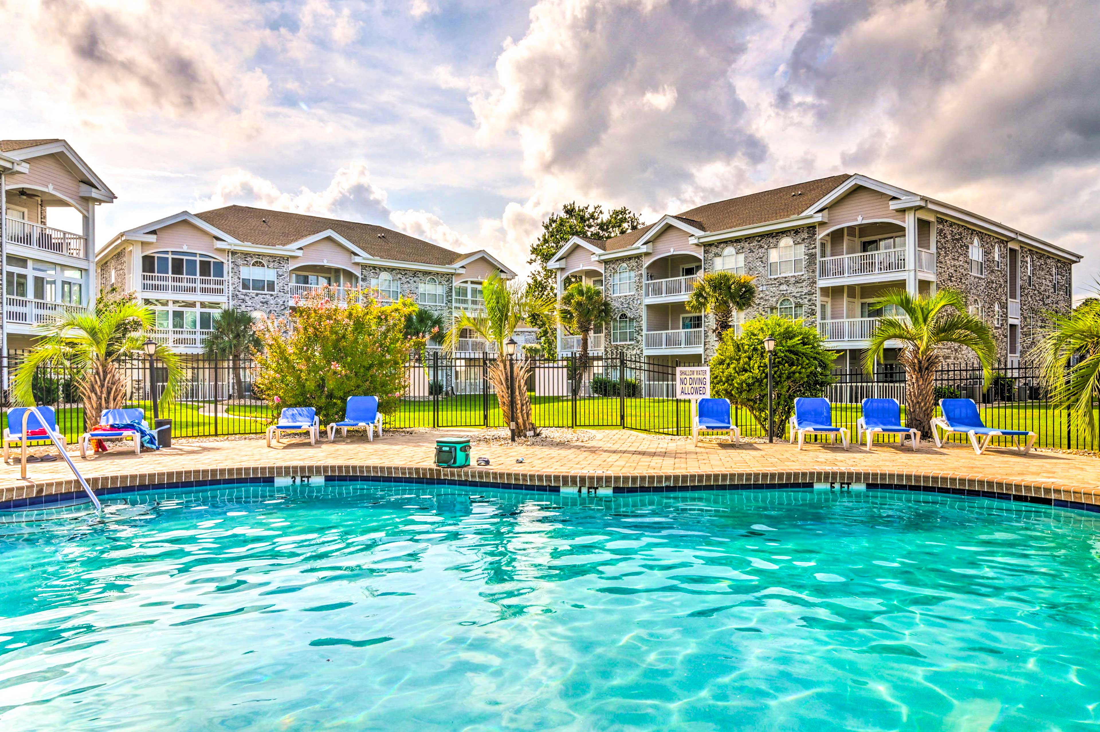 Myrtle Beach Vacation Rental | 1BR | 1.5BA | Stairs Required | 765 Sq Ft