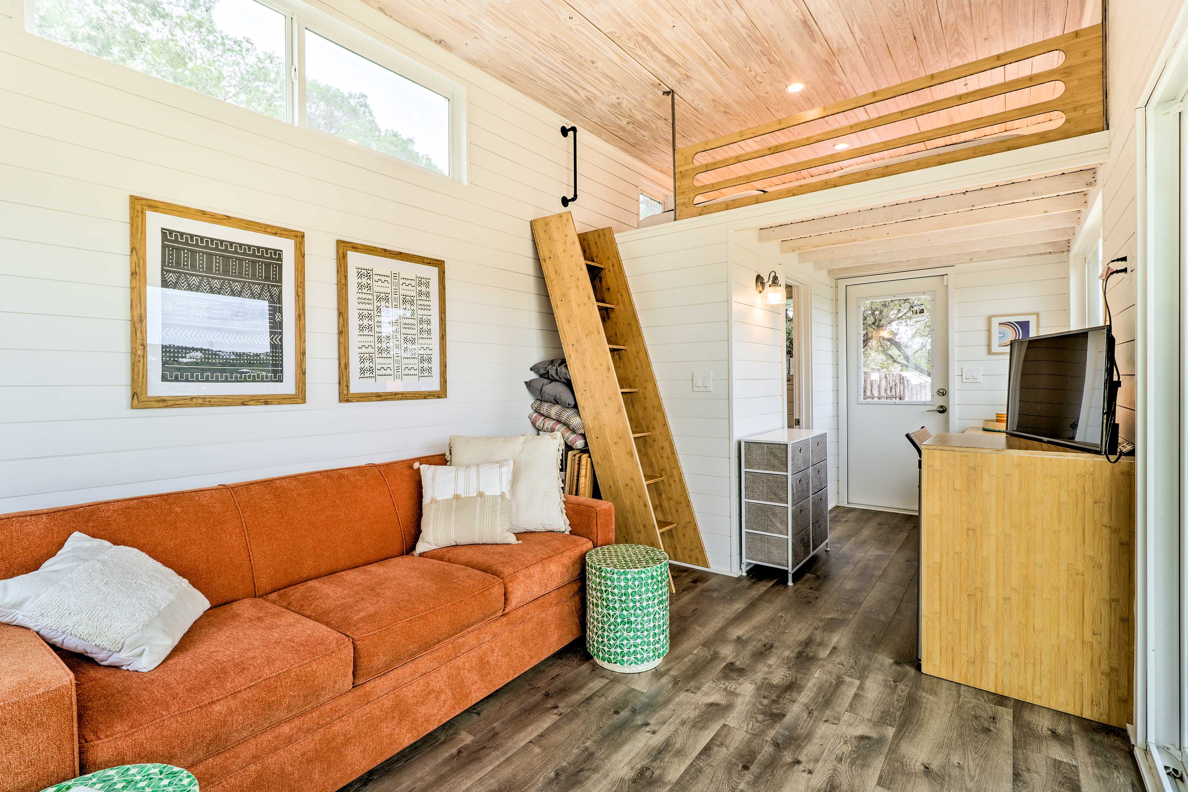 Tiny Home 2 | Living Area | Smart TV