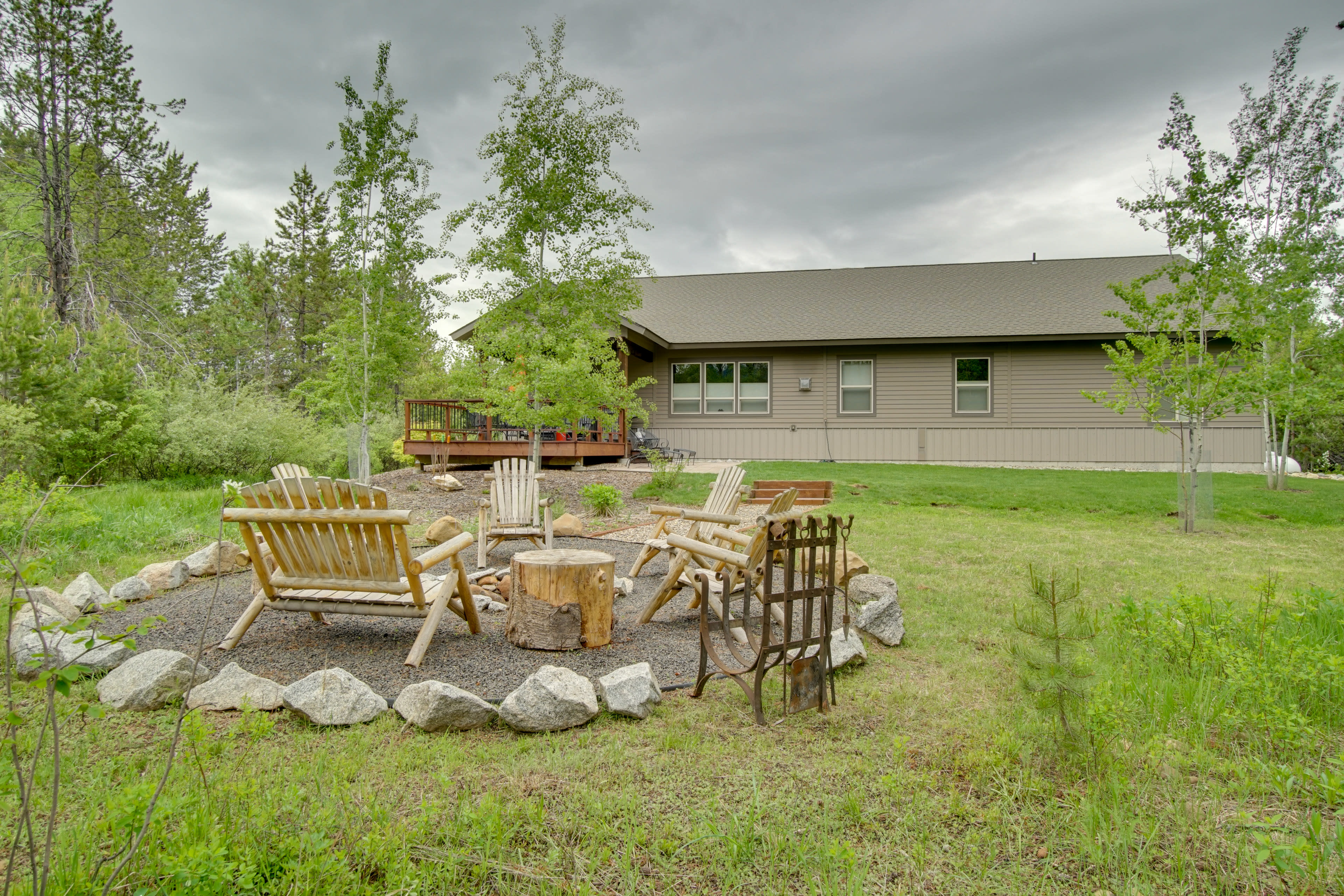 Spacious Yard | Fire Pit