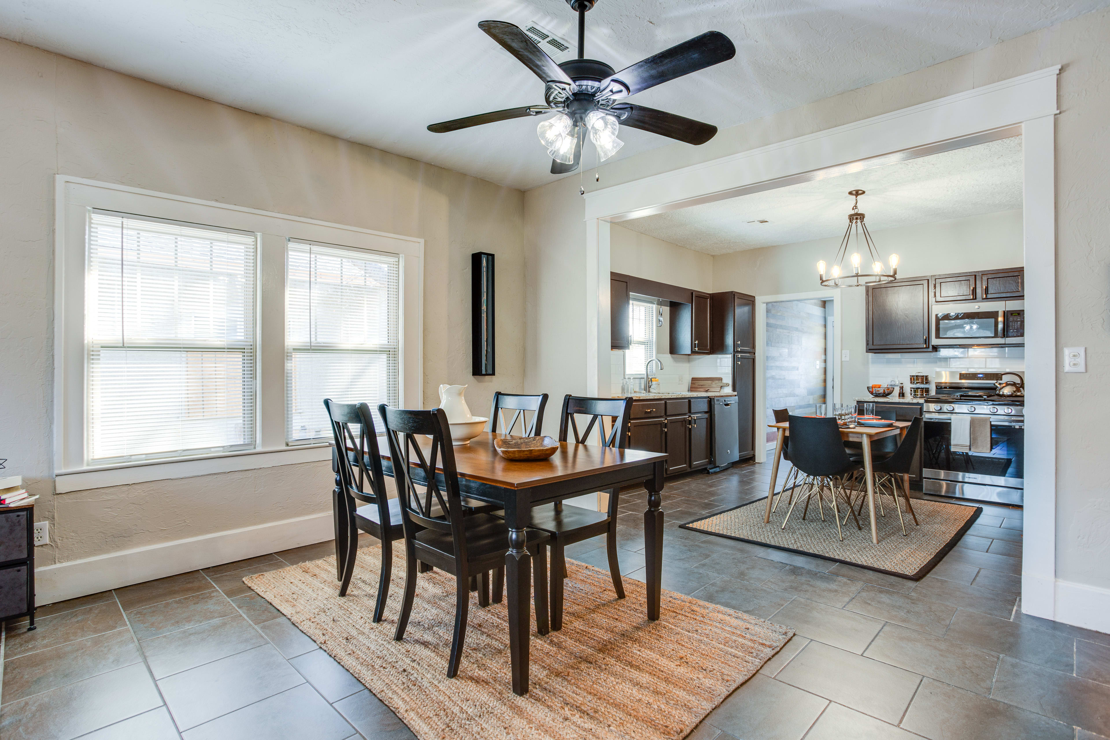 Dining Area | Dishware & Flatware | 1st Floor