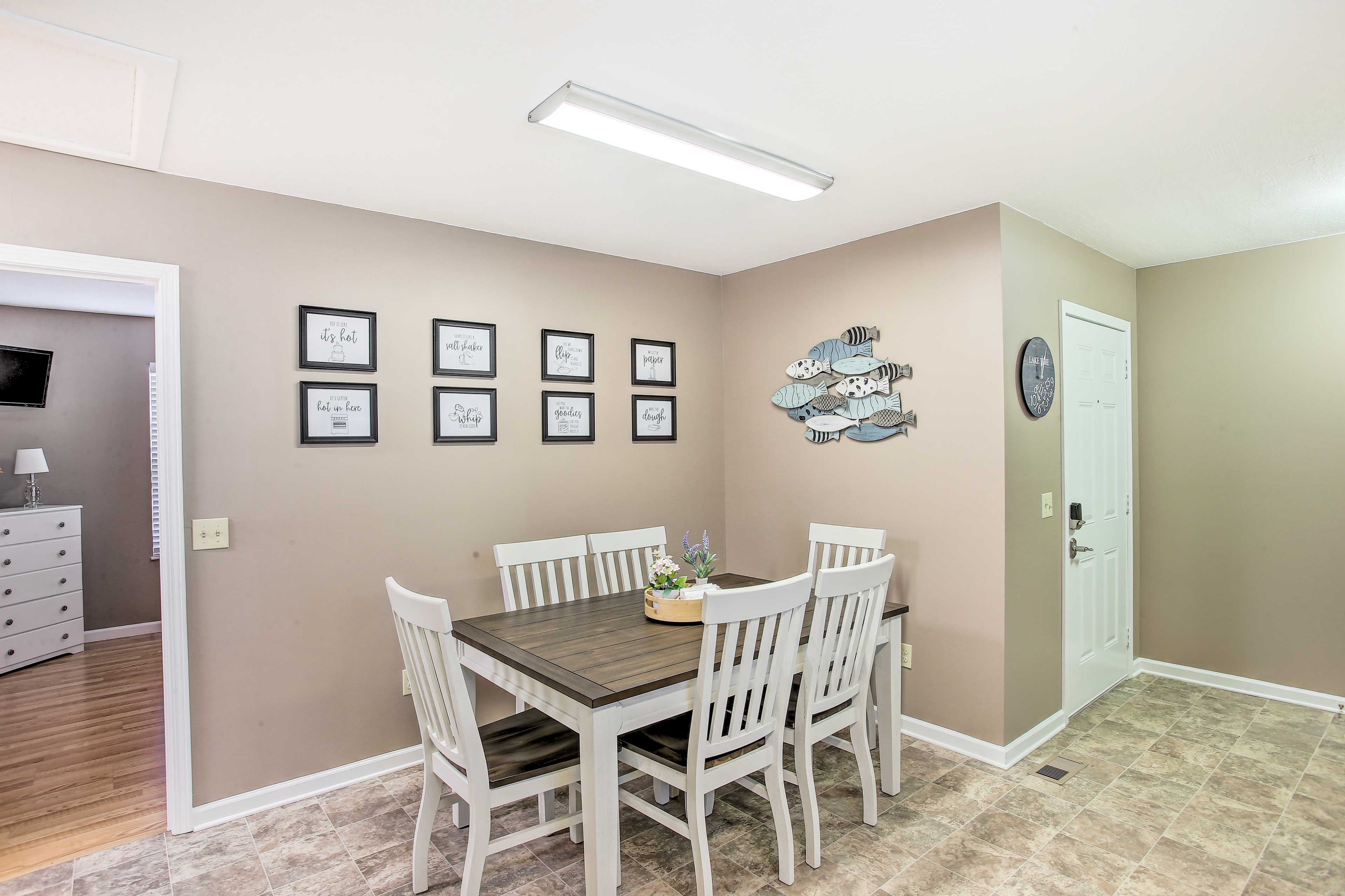 Dining Area | Main Level | Dishware + Flatware