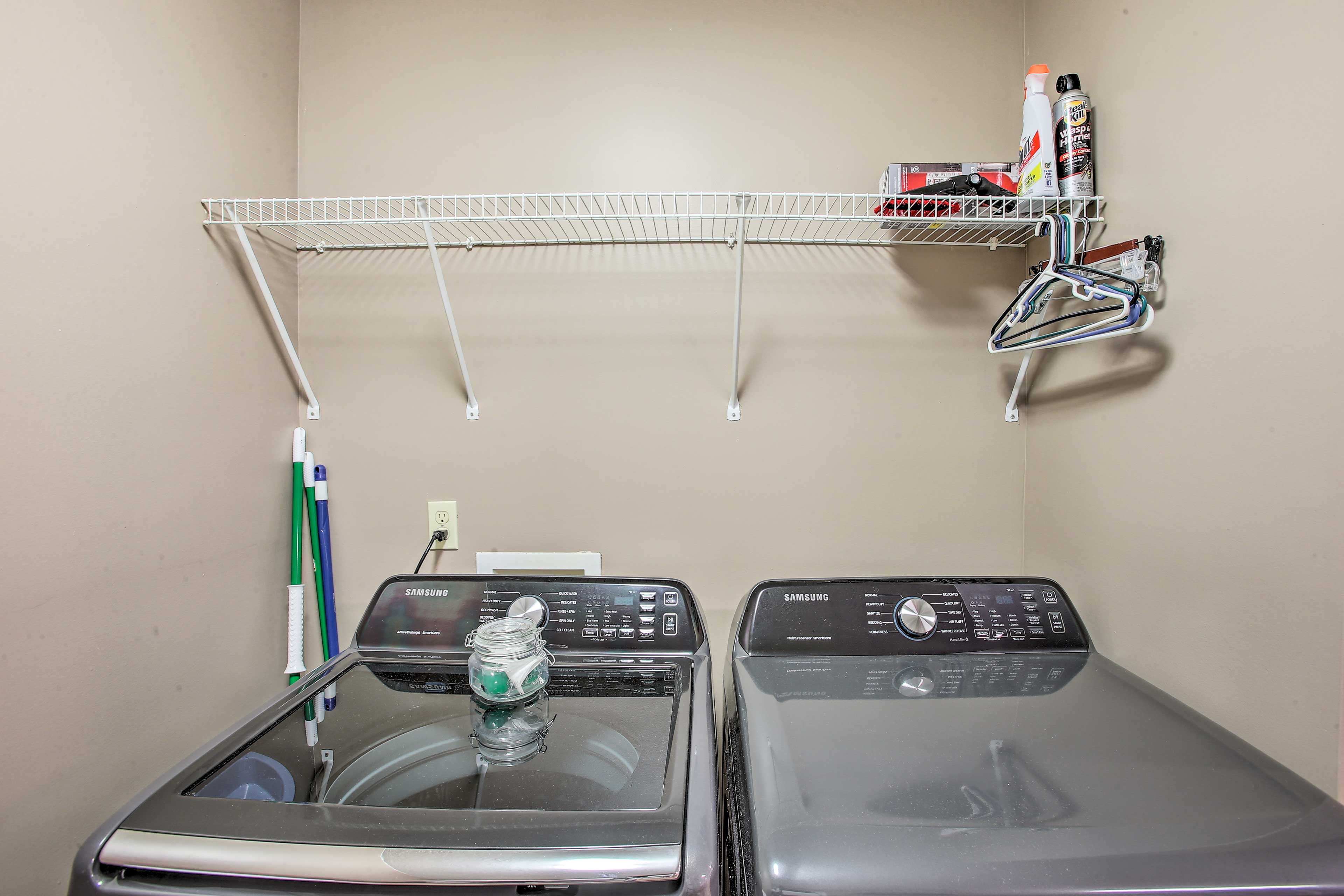 At-Home Laundry | Main Level | Washer + Dryer