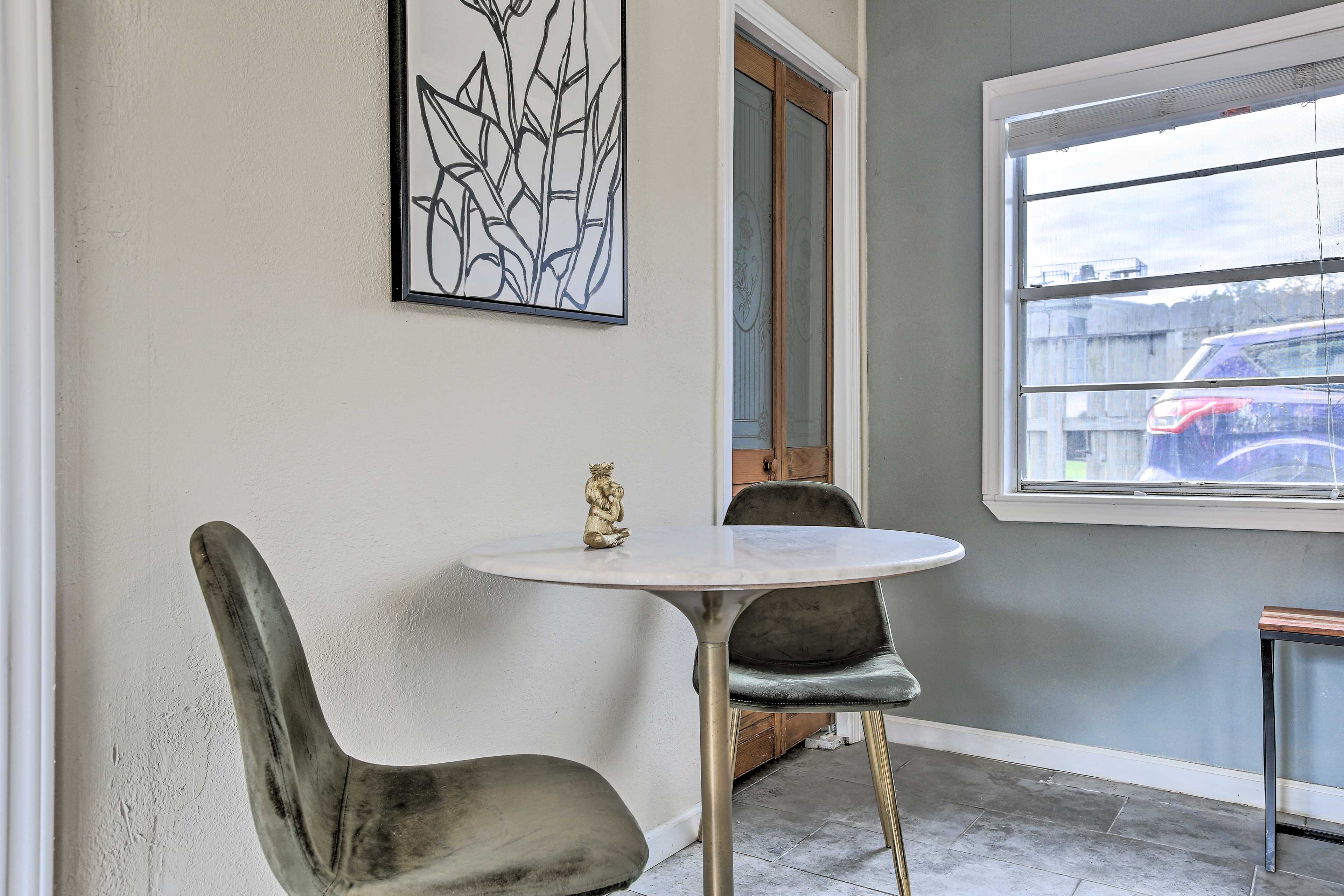 Dining Area | Well-Equipped Kitchen | Ceiling Fans