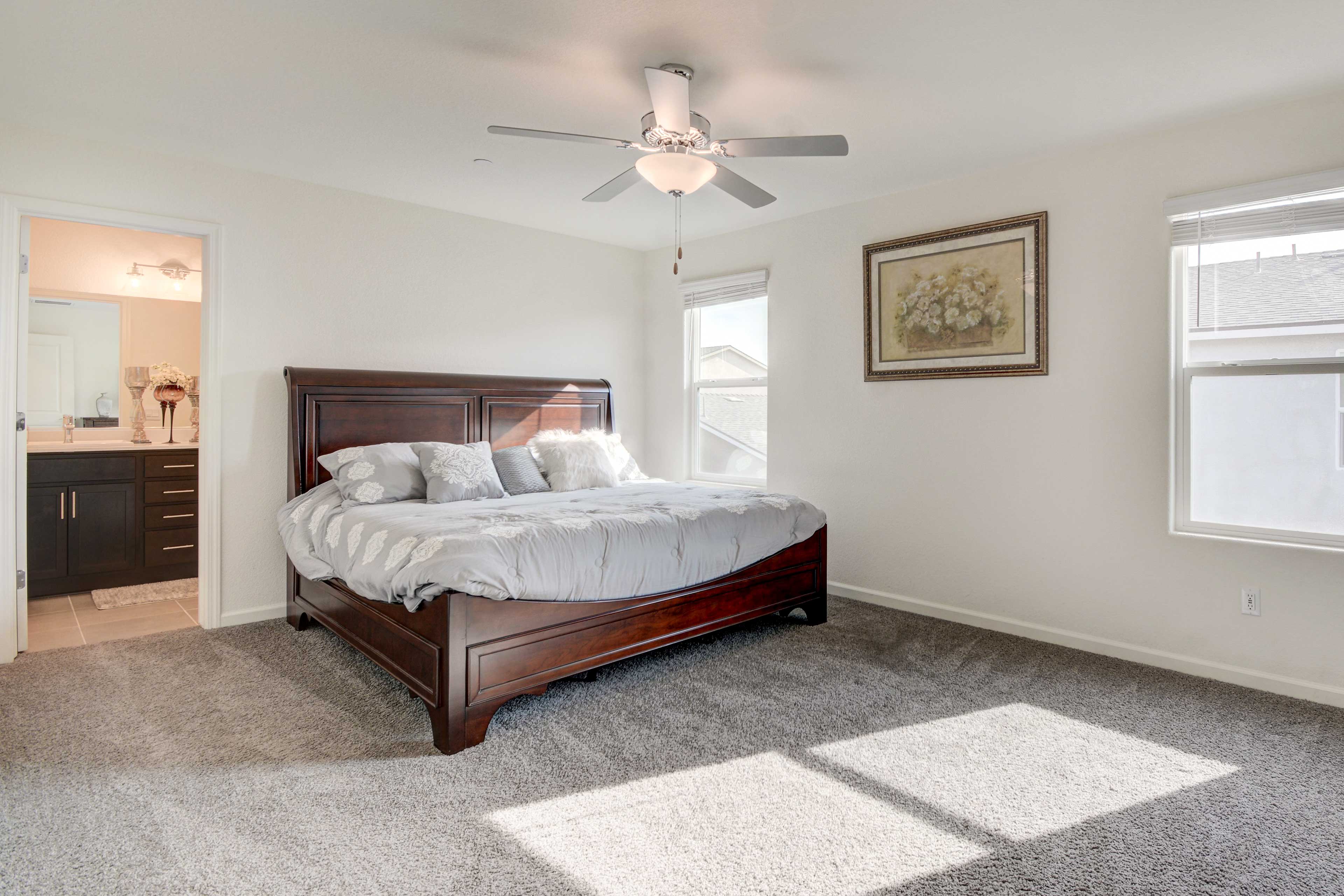 Bedroom 1 | California King Bed | Linens Provided