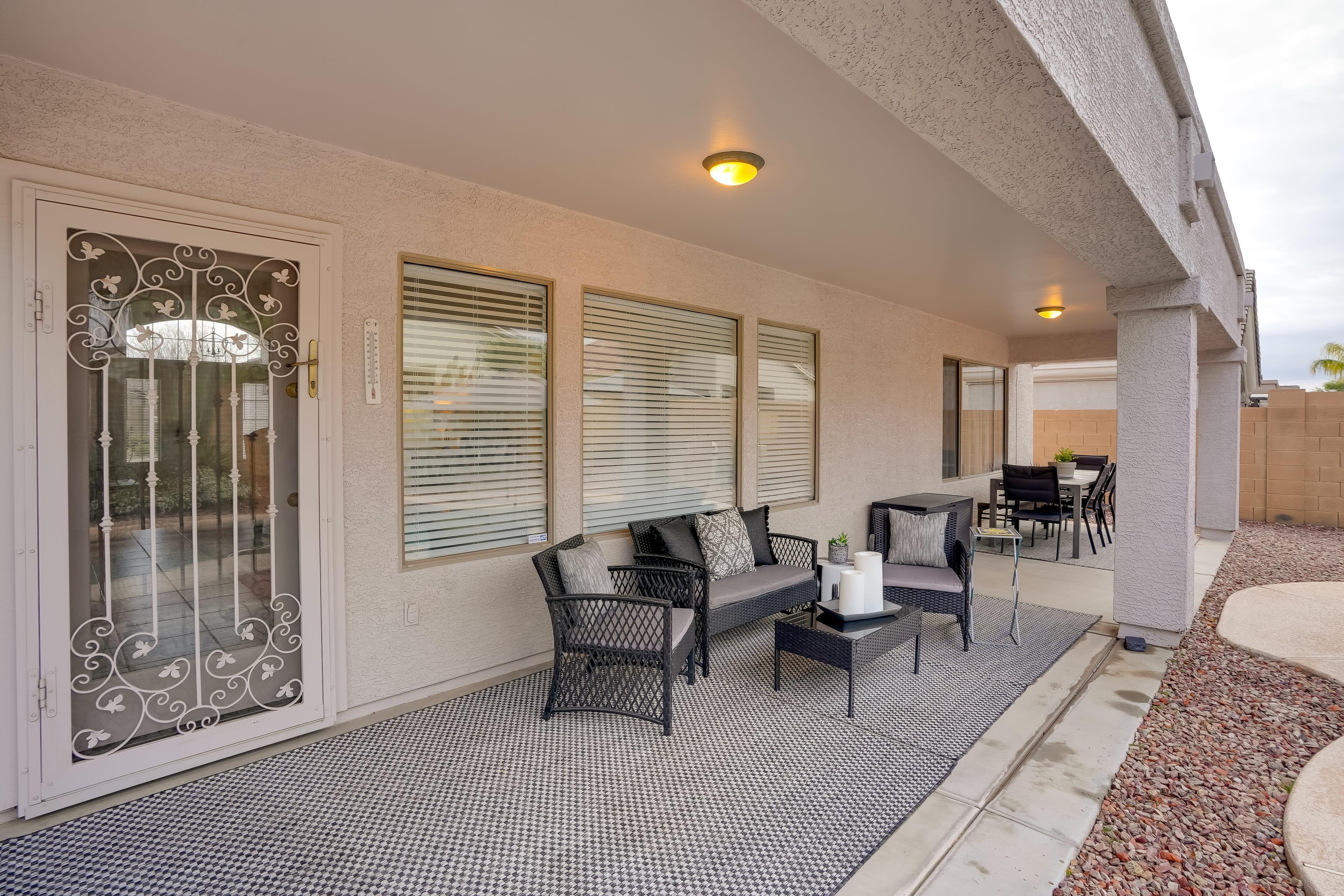 Covered Patio | Dining Area | Seating