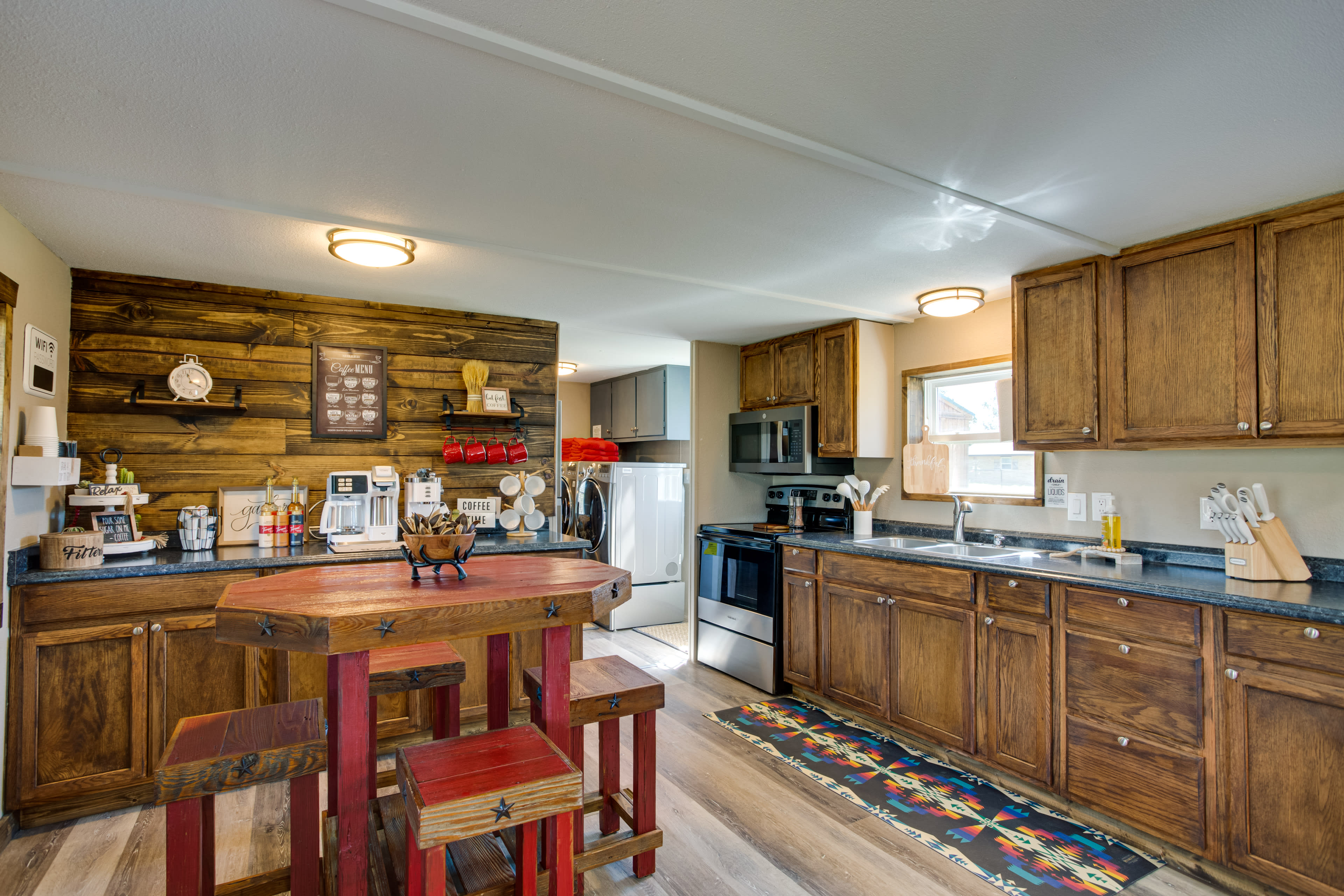 Kitchen & Dining Area | Keyless Entry