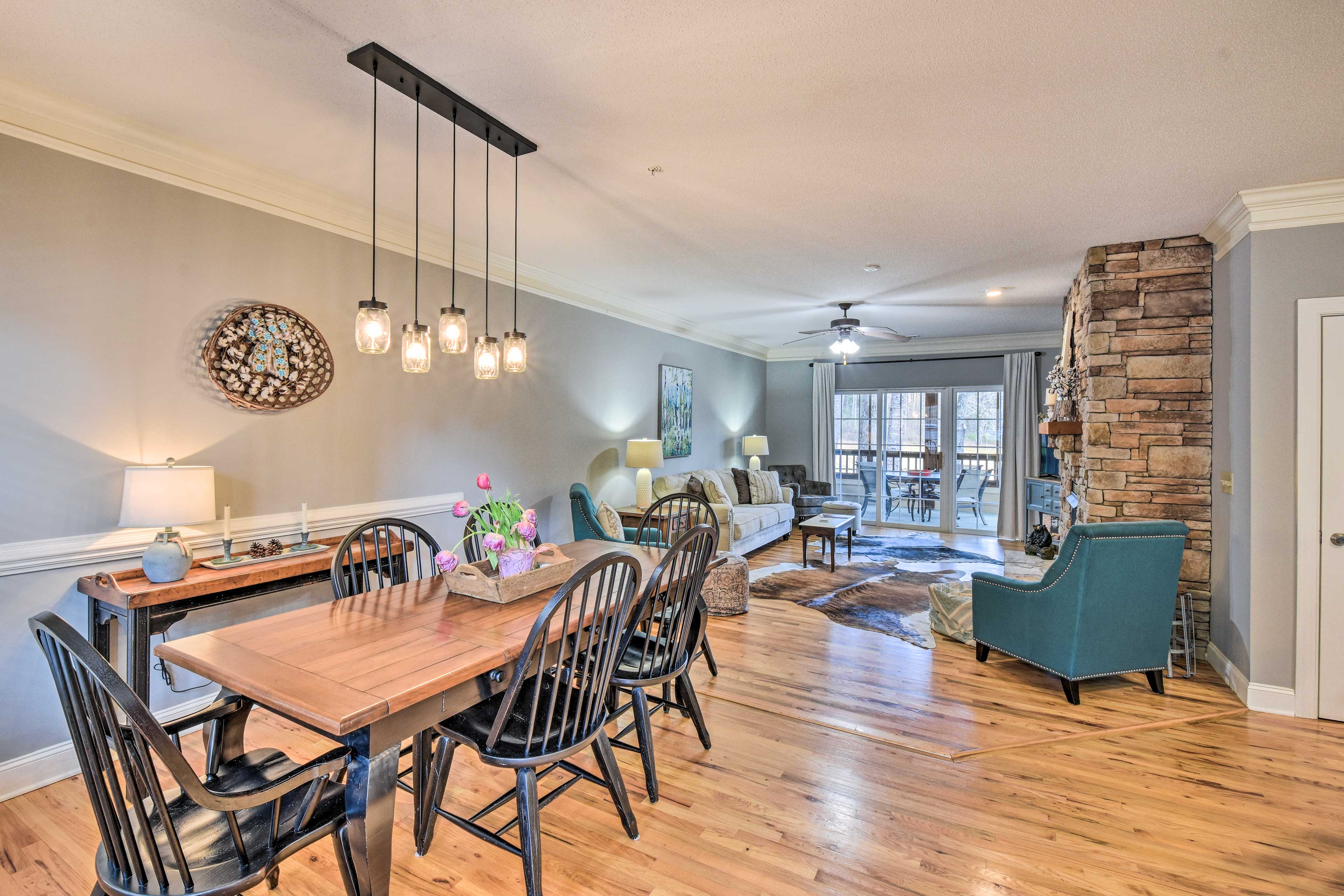 Dining Area | Main Level | Dishware + Flatware