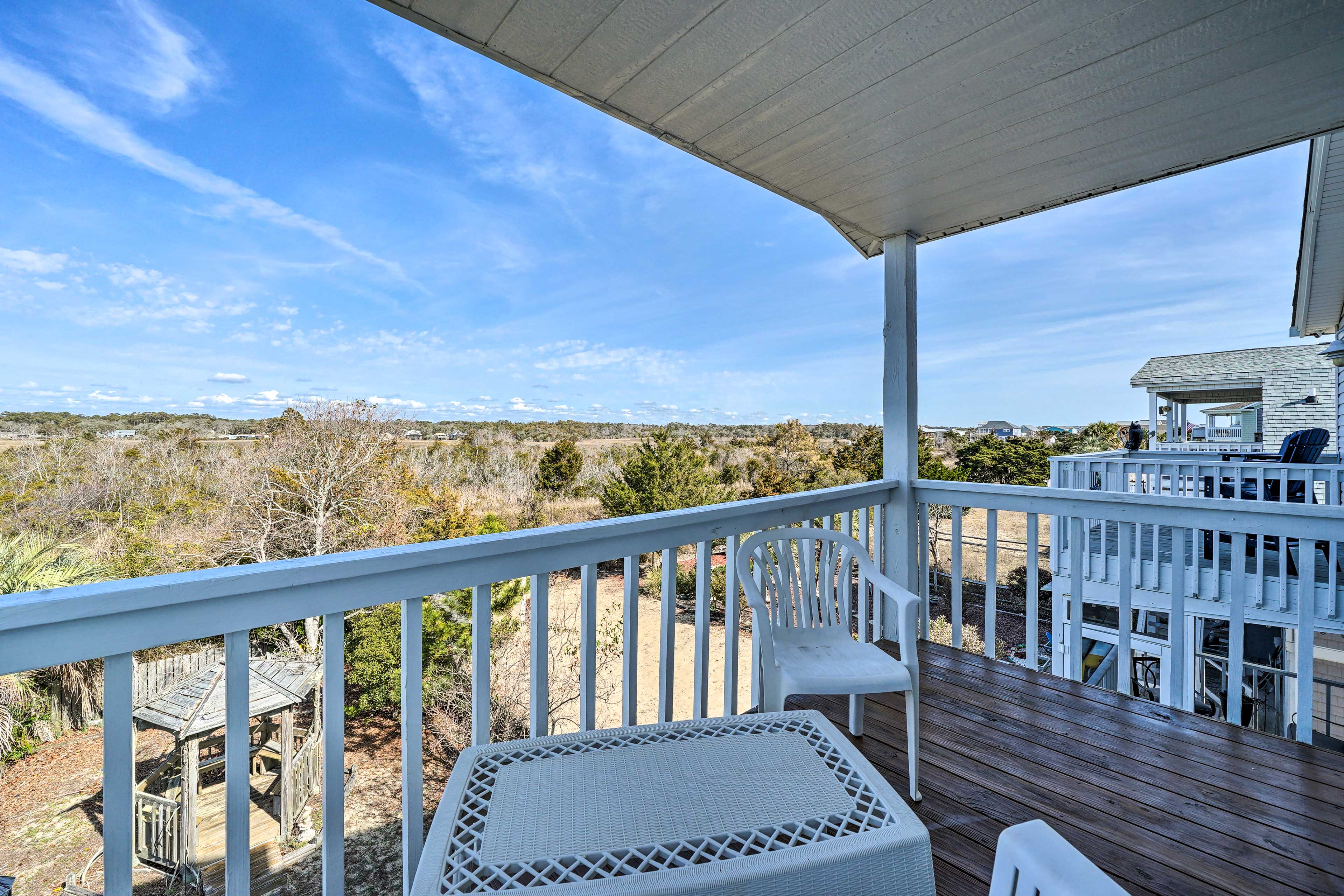 Upper Level Balcony | 2nd Floor | Access Via Bedroom 2