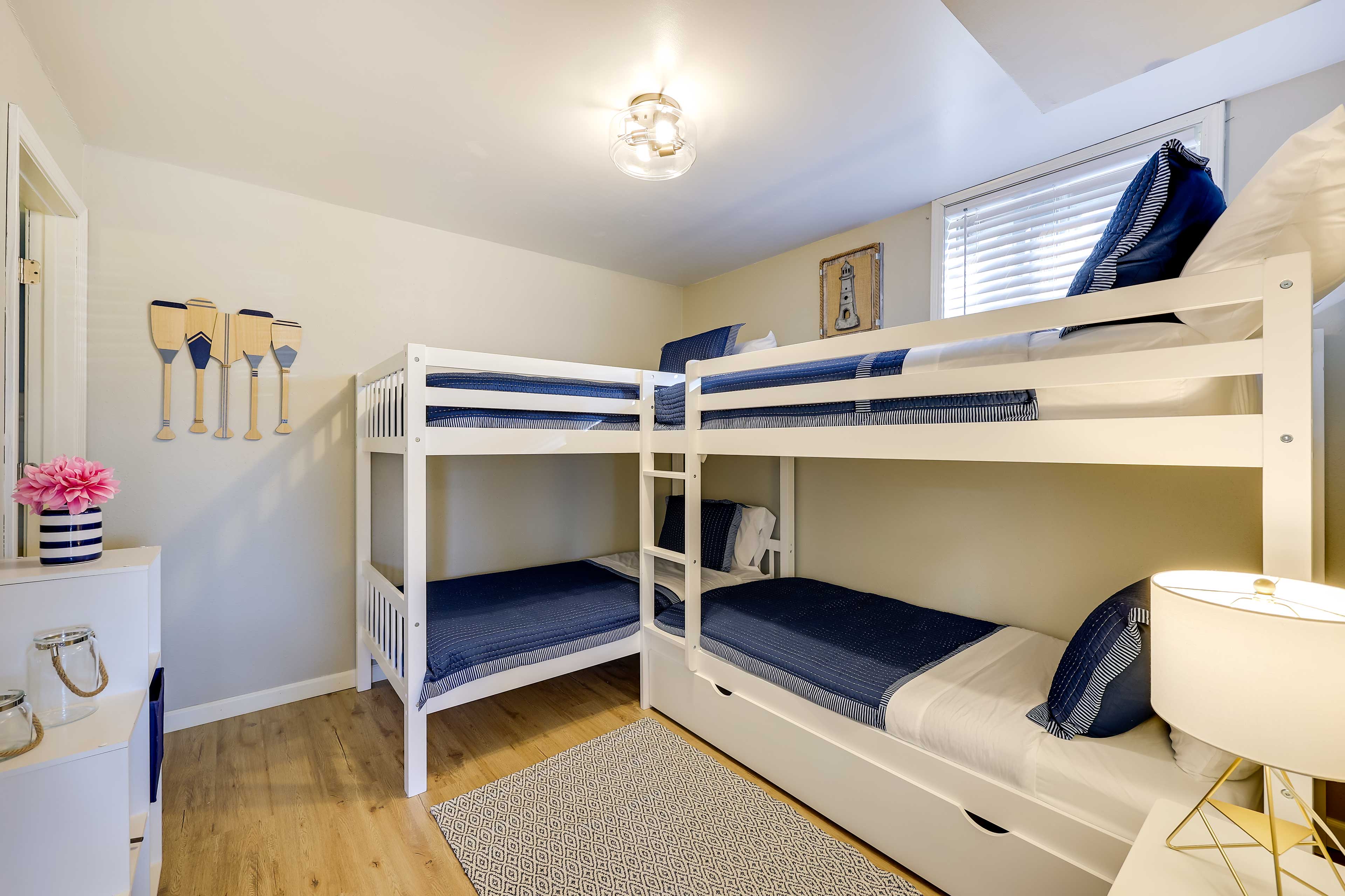 Bedroom 4 | Basement | 2 Twin Bunk Beds