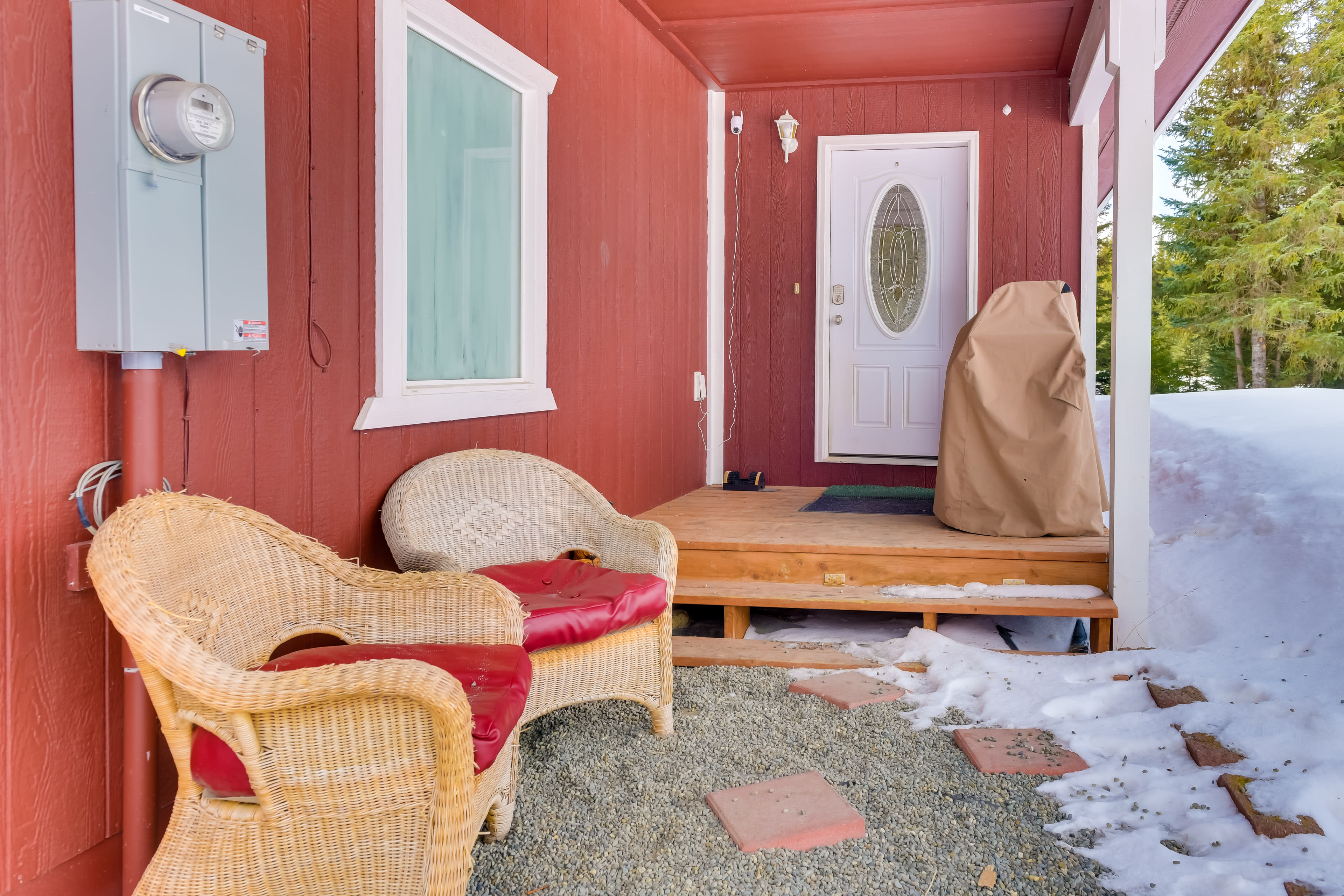 Covered Front Porch | Keyless Entry