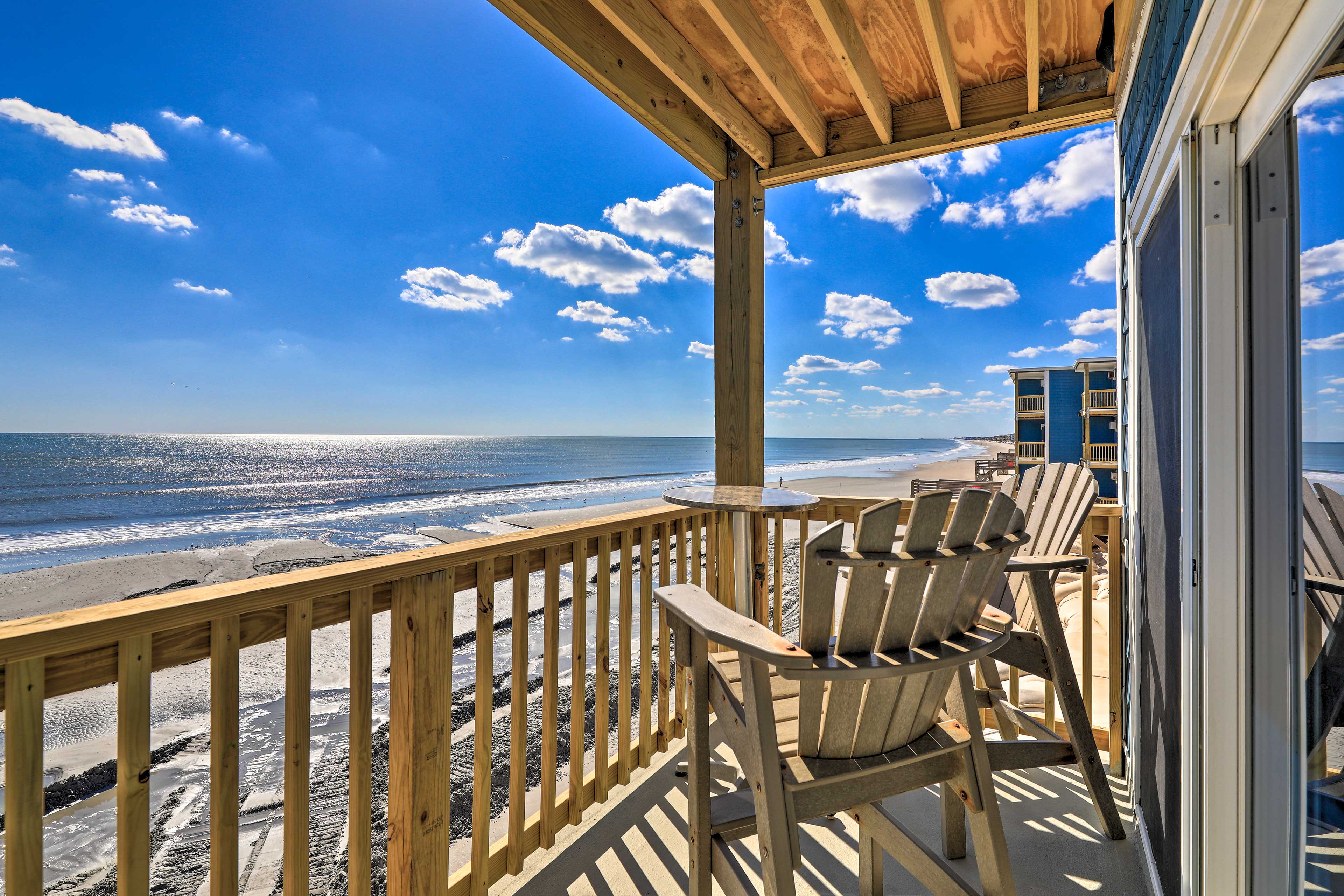 Private Balcony | Beach Views