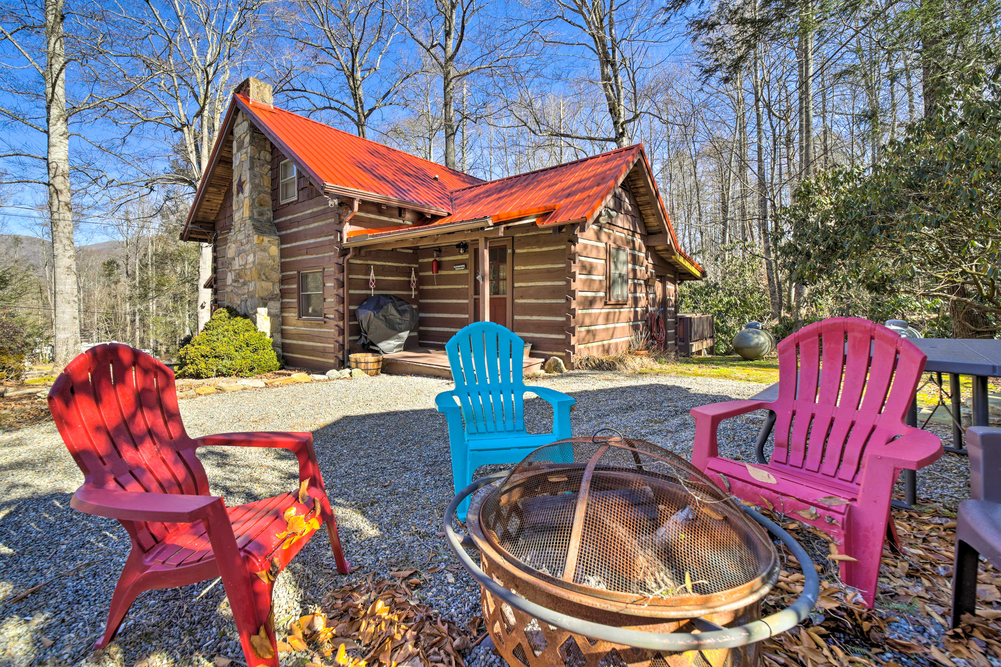 Maggie Valley Vacation Rental | 3BR | 2BA | Stairs Required | 1,819 Sq Ft