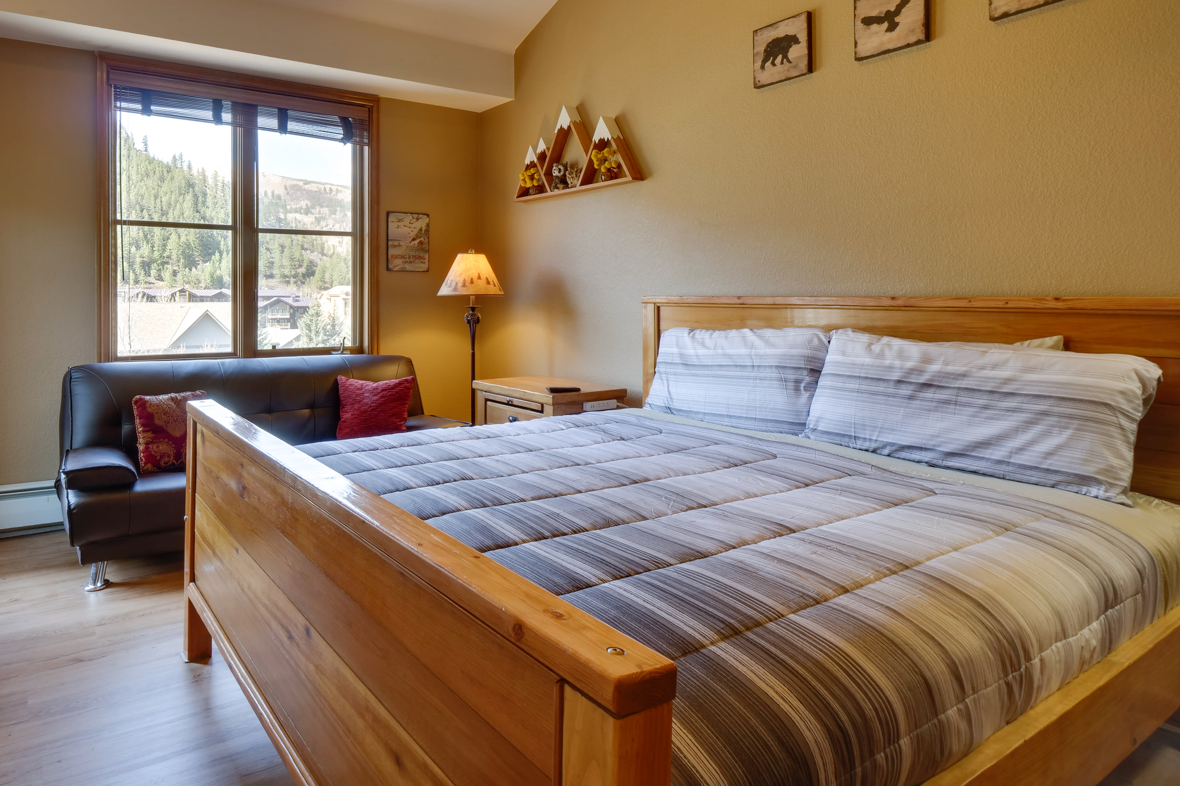 Bedroom 1 | King Bed | Smart TV | Balcony Access | Linens Provided
