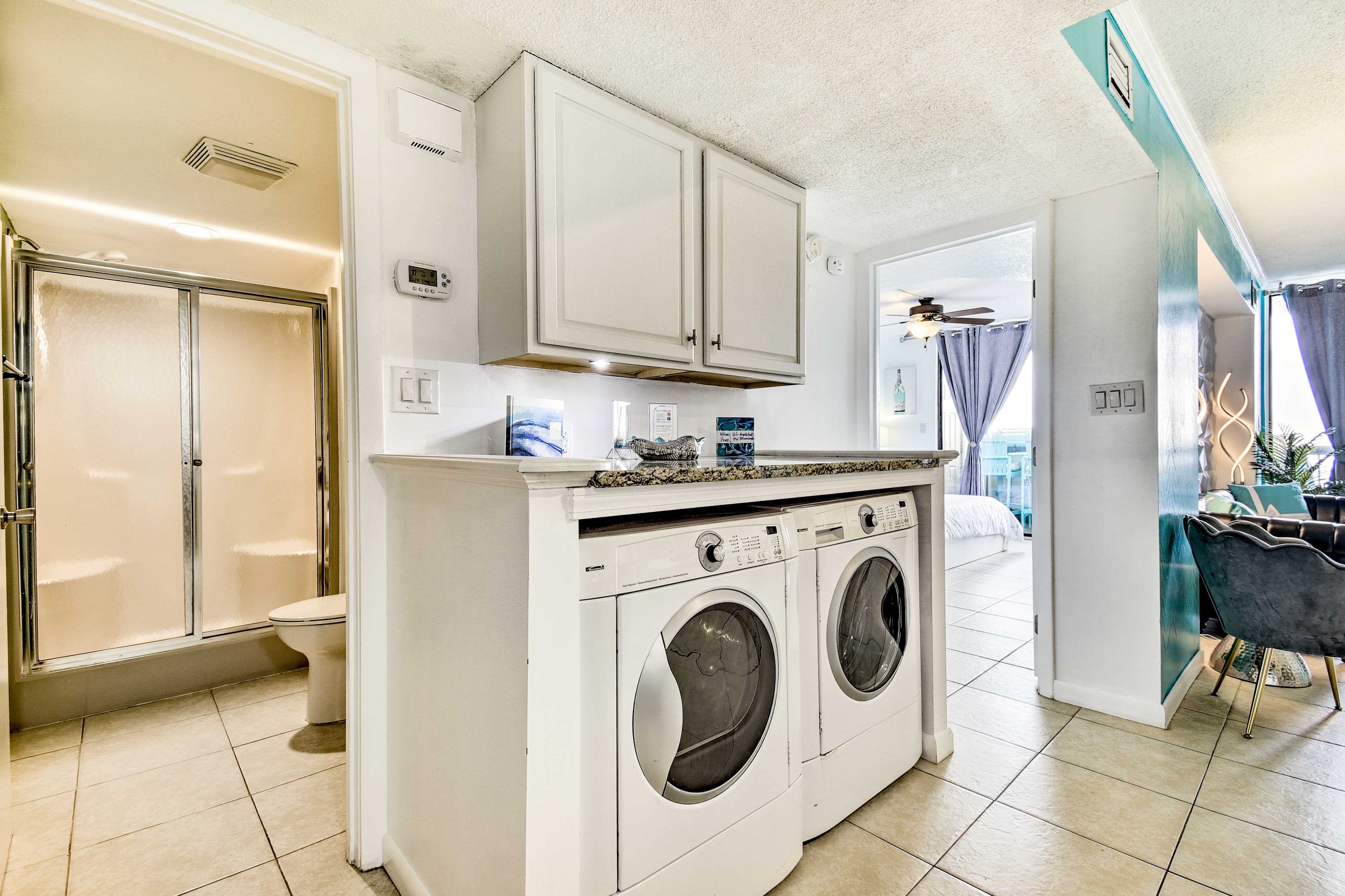 Laundry Area | Dryer Currently Under Repair