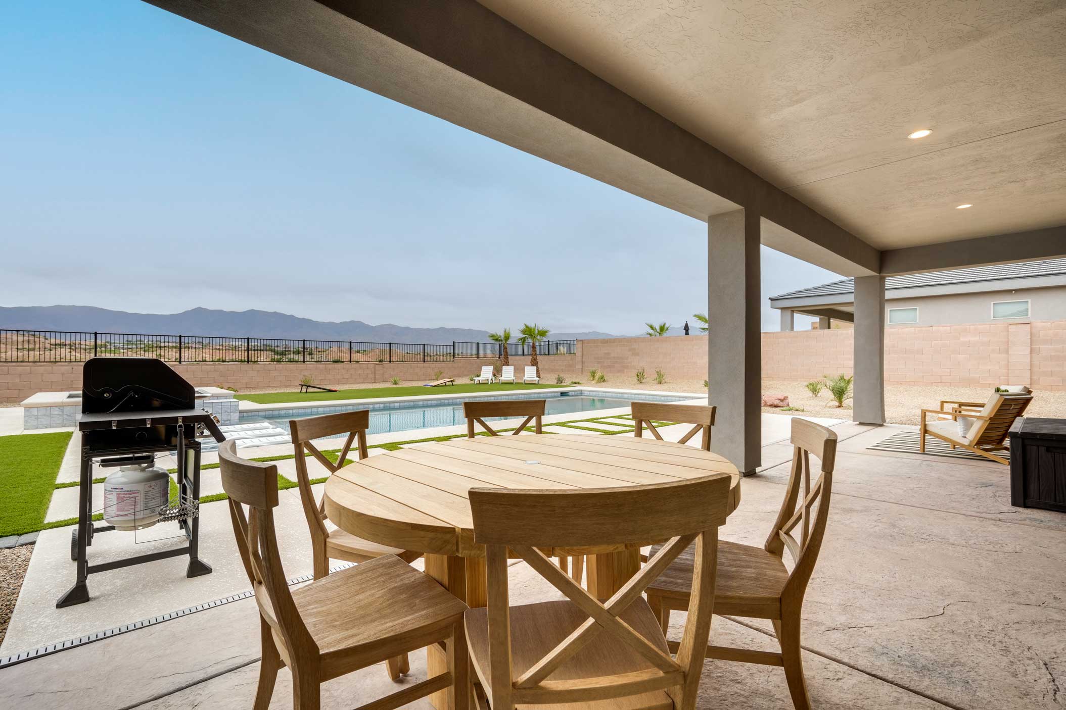 Covered Patio | Outdoor Dining | Gas Grill | Loungers | Views