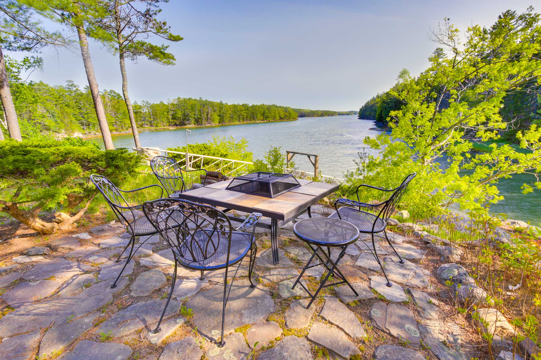 Fire Pit | Private Boat Dock