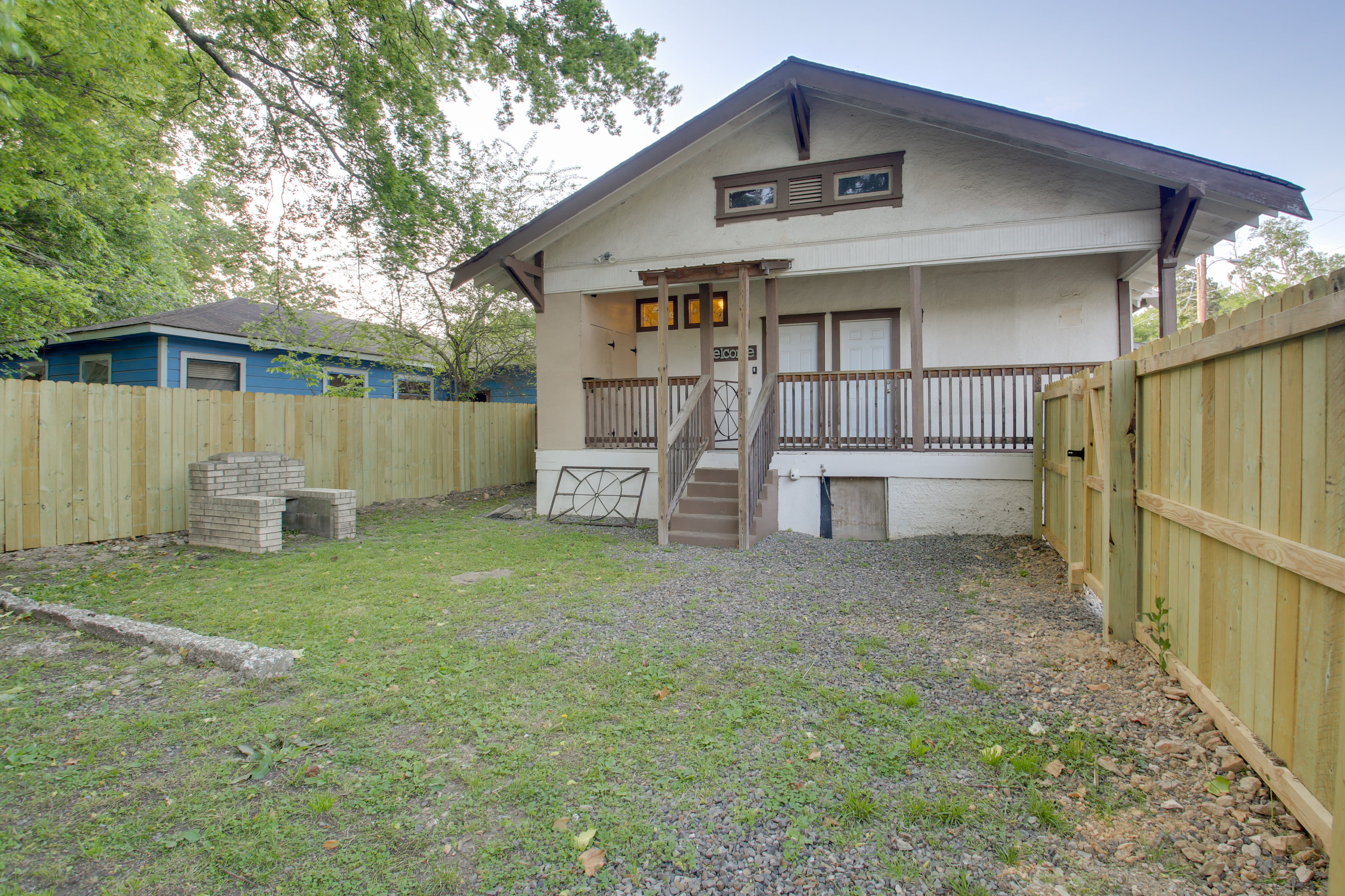 Fenced-In Backyard