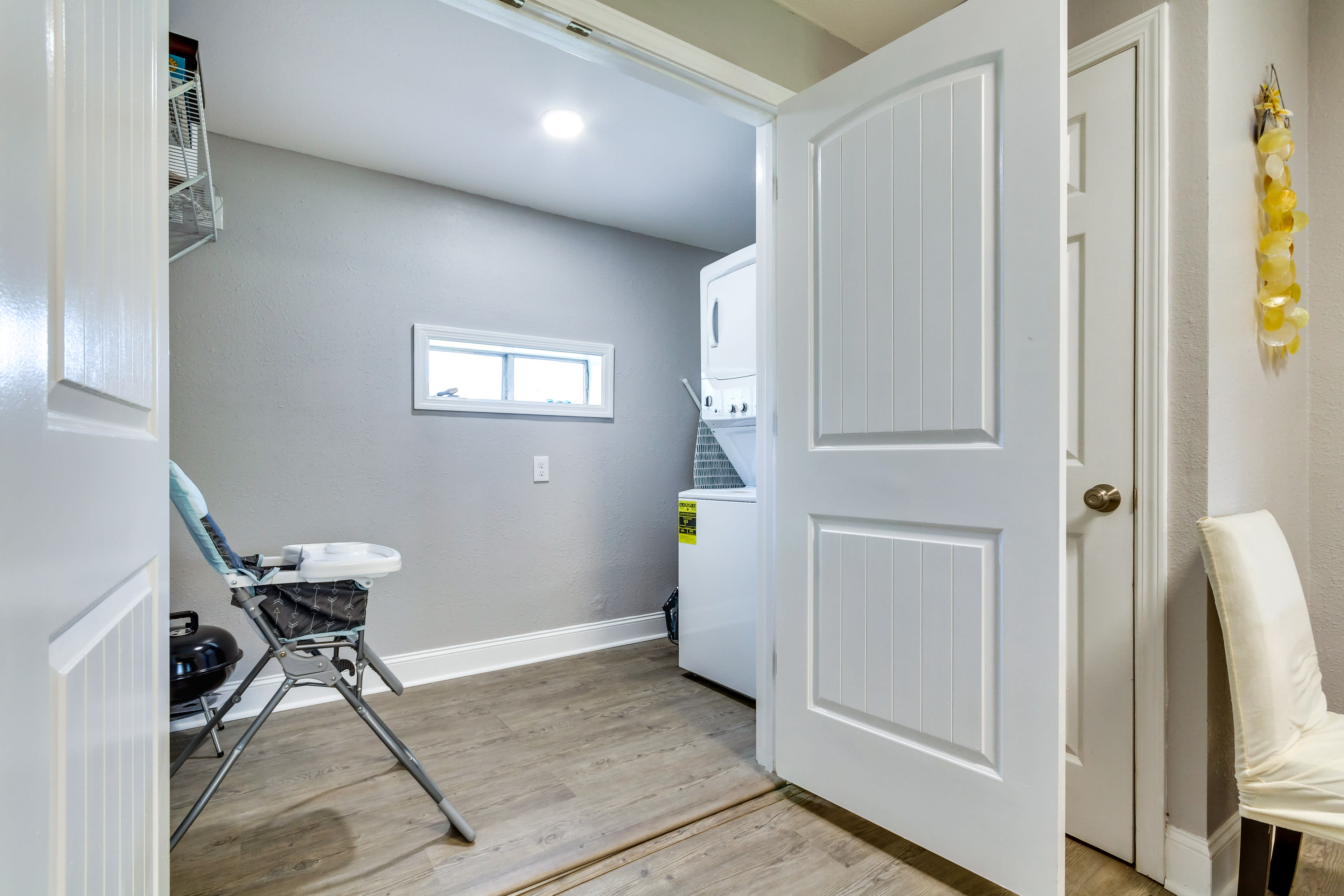 Laundry Room | High Chair | Tabletop Charcoal Grill