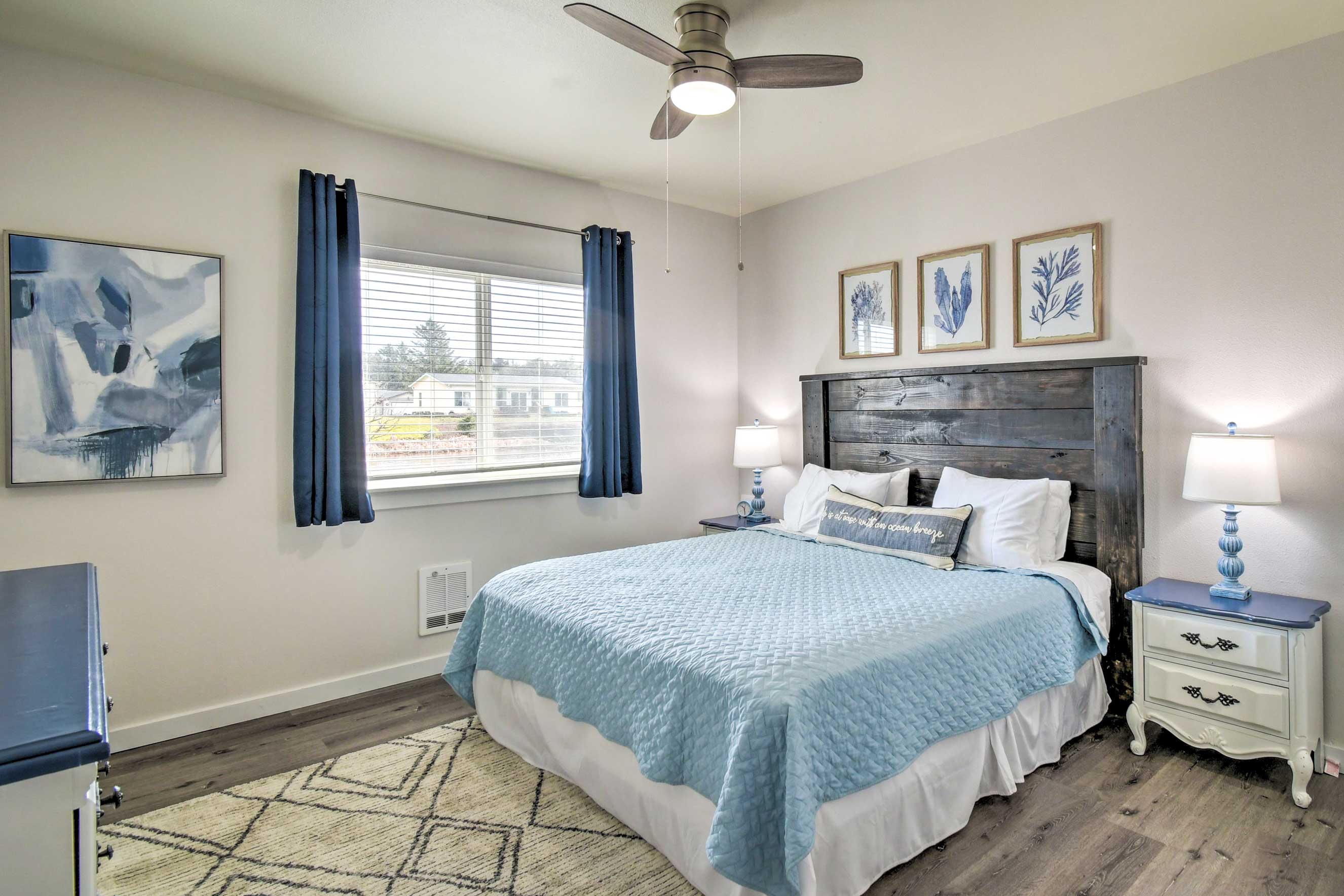 Bedroom 1 | King Bed | Linens Provided | Smart TV